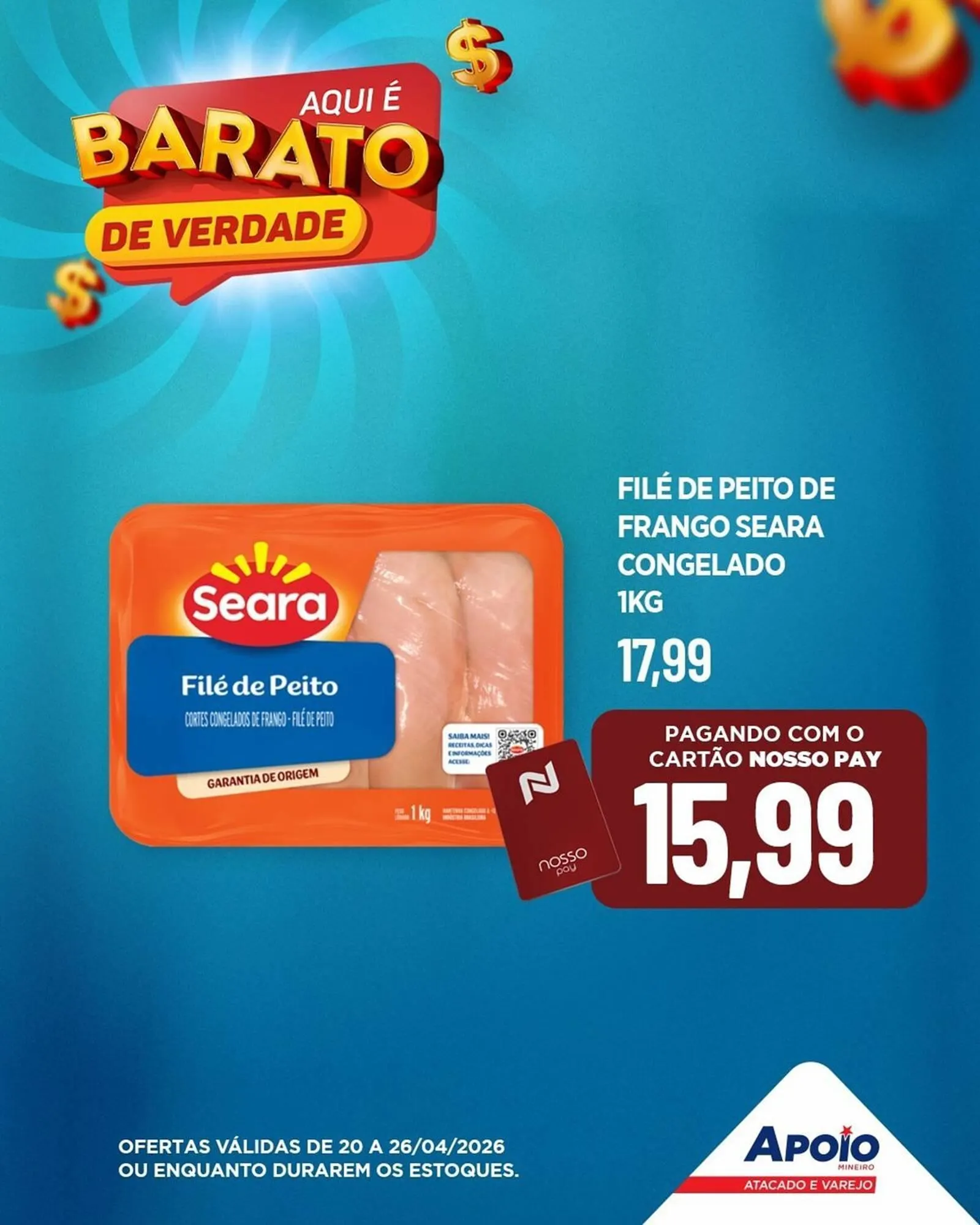 Encarte de Folheto Apoio Mineiro 20 de abril até 26 de abril 2026 - Pagina 1