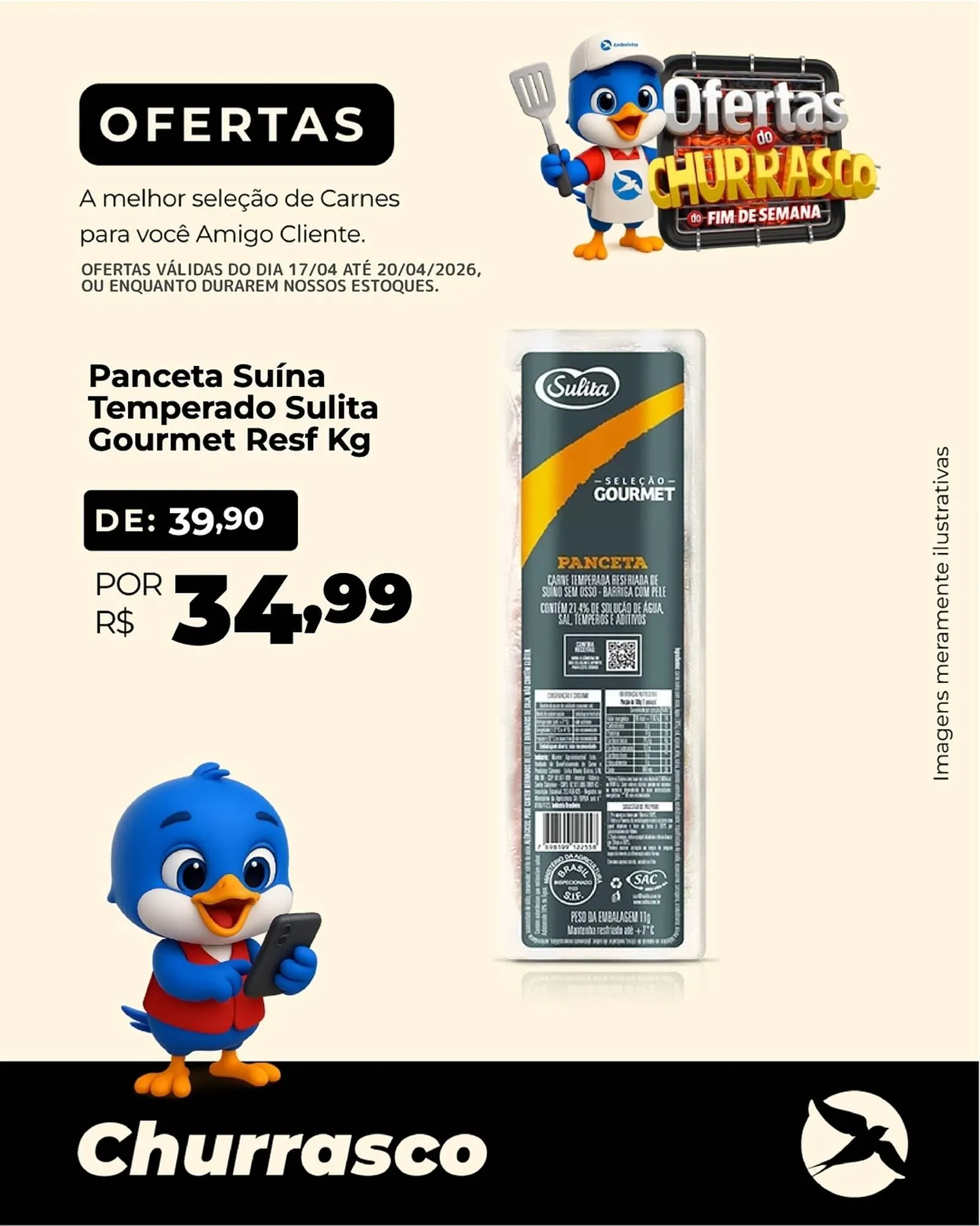 Encarte de Folheto Andorinha Hipermercado 18 de abril até 20 de abril 2026 - Pagina 3