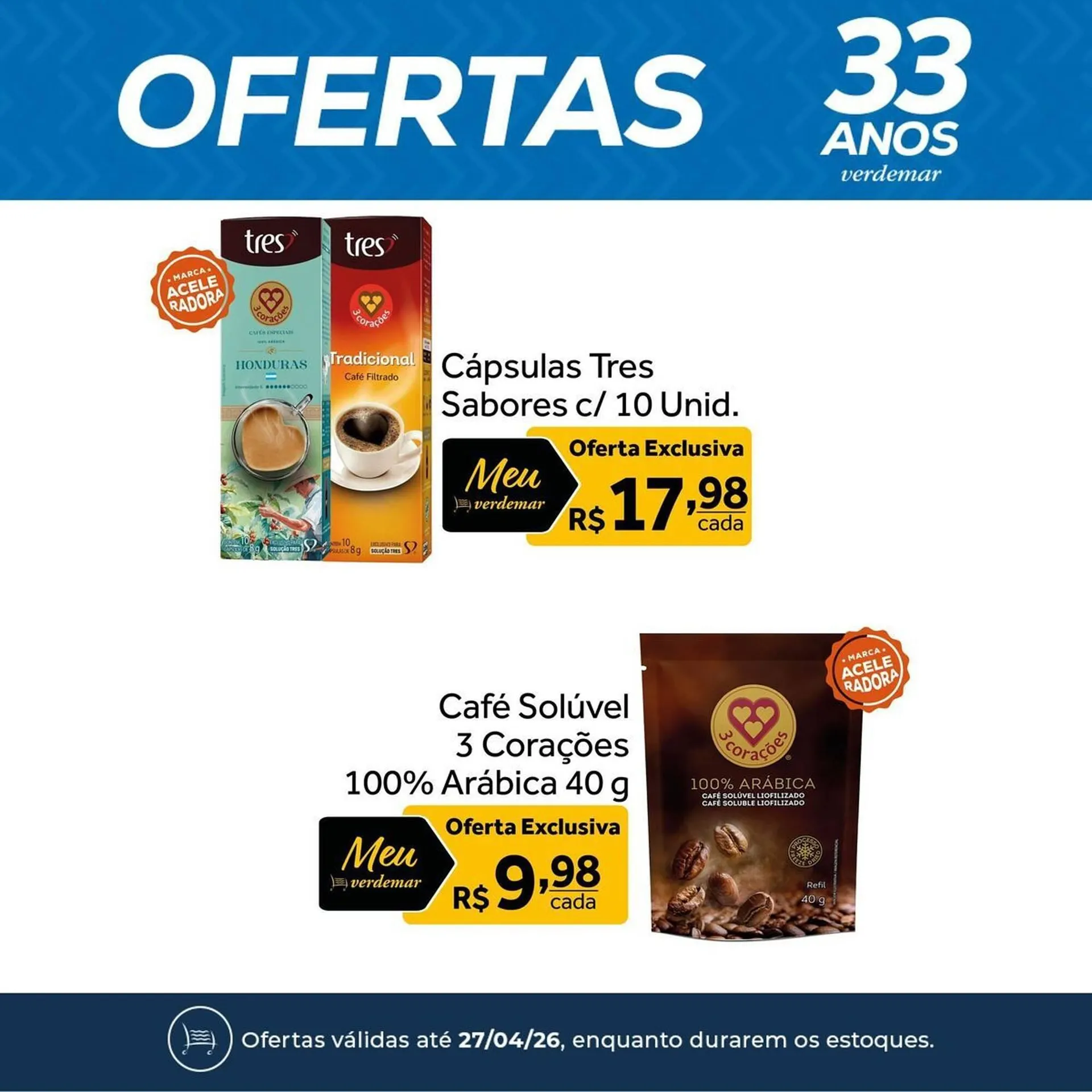 Encarte de Catálogo Verdemar Supermercado 13 de abril até 27 de abril 2026 - Pagina 4