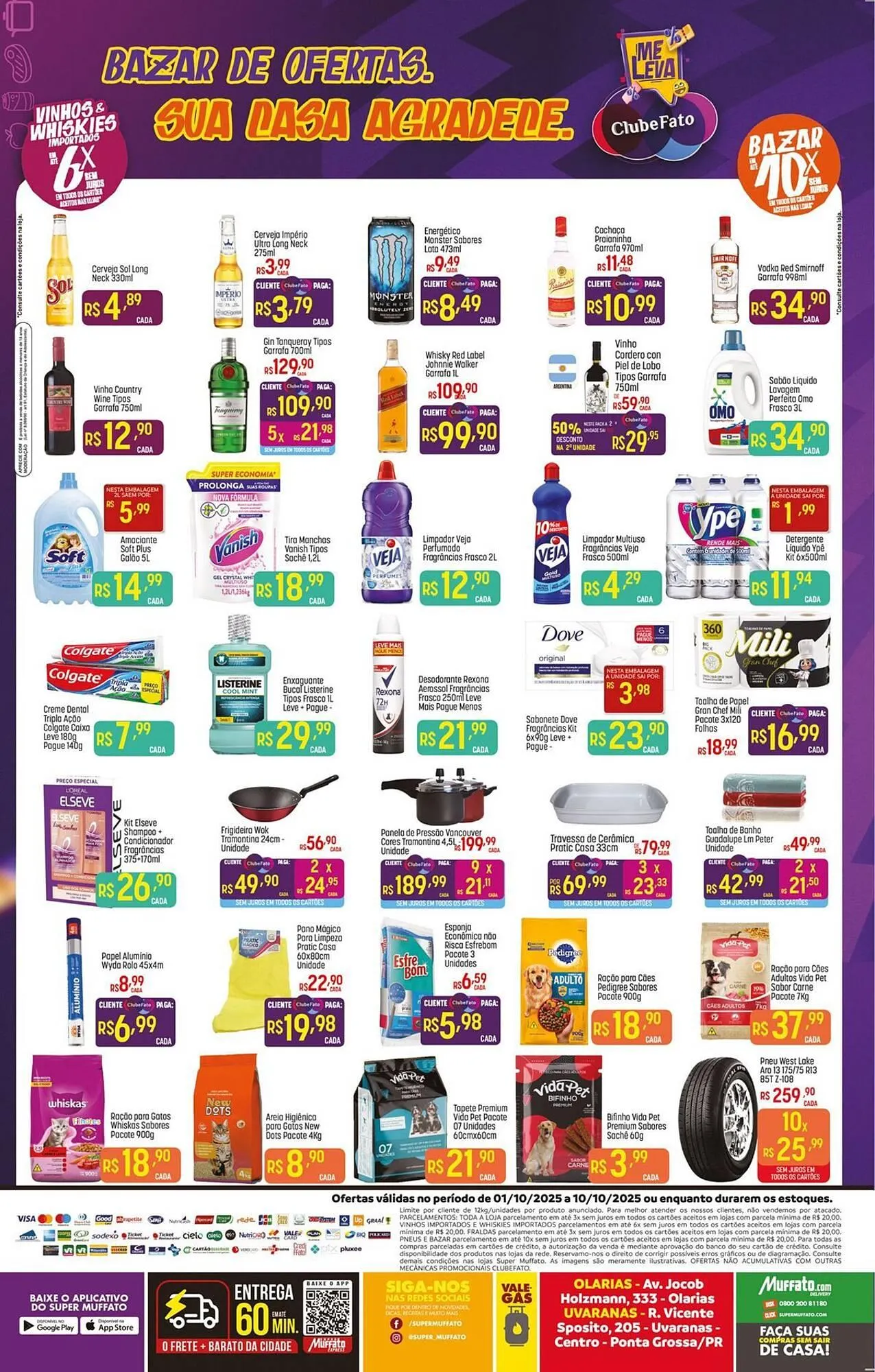 Encarte de Encarte Muffato 2 de outubro até 10 de outubro 2025 - Pagina 4