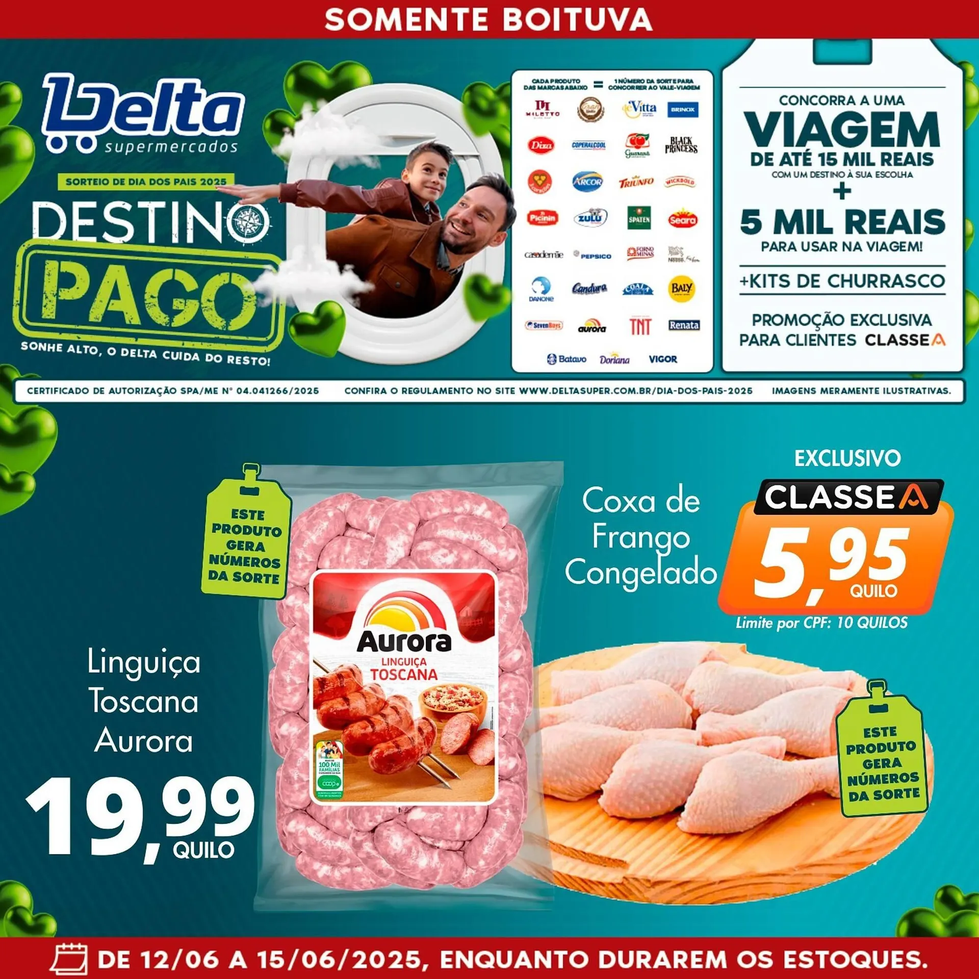Encarte de Catálogo Delta Supermercados 12 de junho até 15 de junho 2025 - Pagina 4
