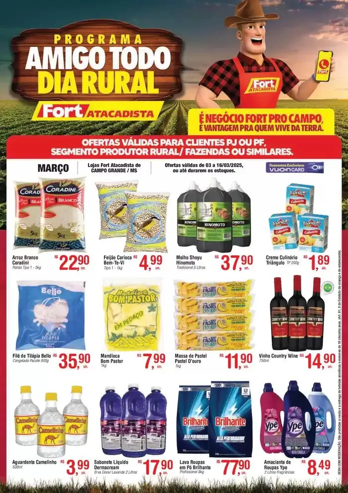Encarte de MS FORT Produtor Rural 03 a 16 MAR 25 3 de março até 16 de março 2025 - Pagina 1
