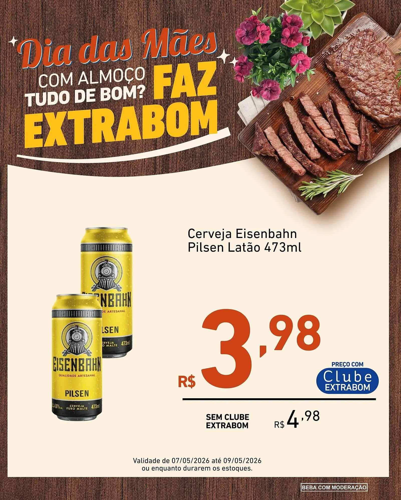 Encarte de Catálogo Extrabom Supermercados 7 de maio até 9 de maio 2026 - Pagina 4