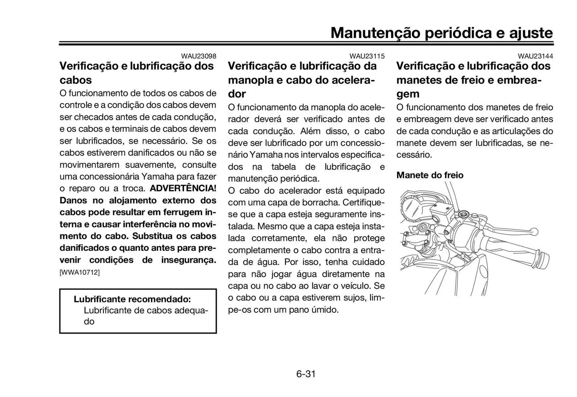 Encarte de Catálogo Yamaha 12 de junho até 31 de dezembro 2025 - Pagina 73