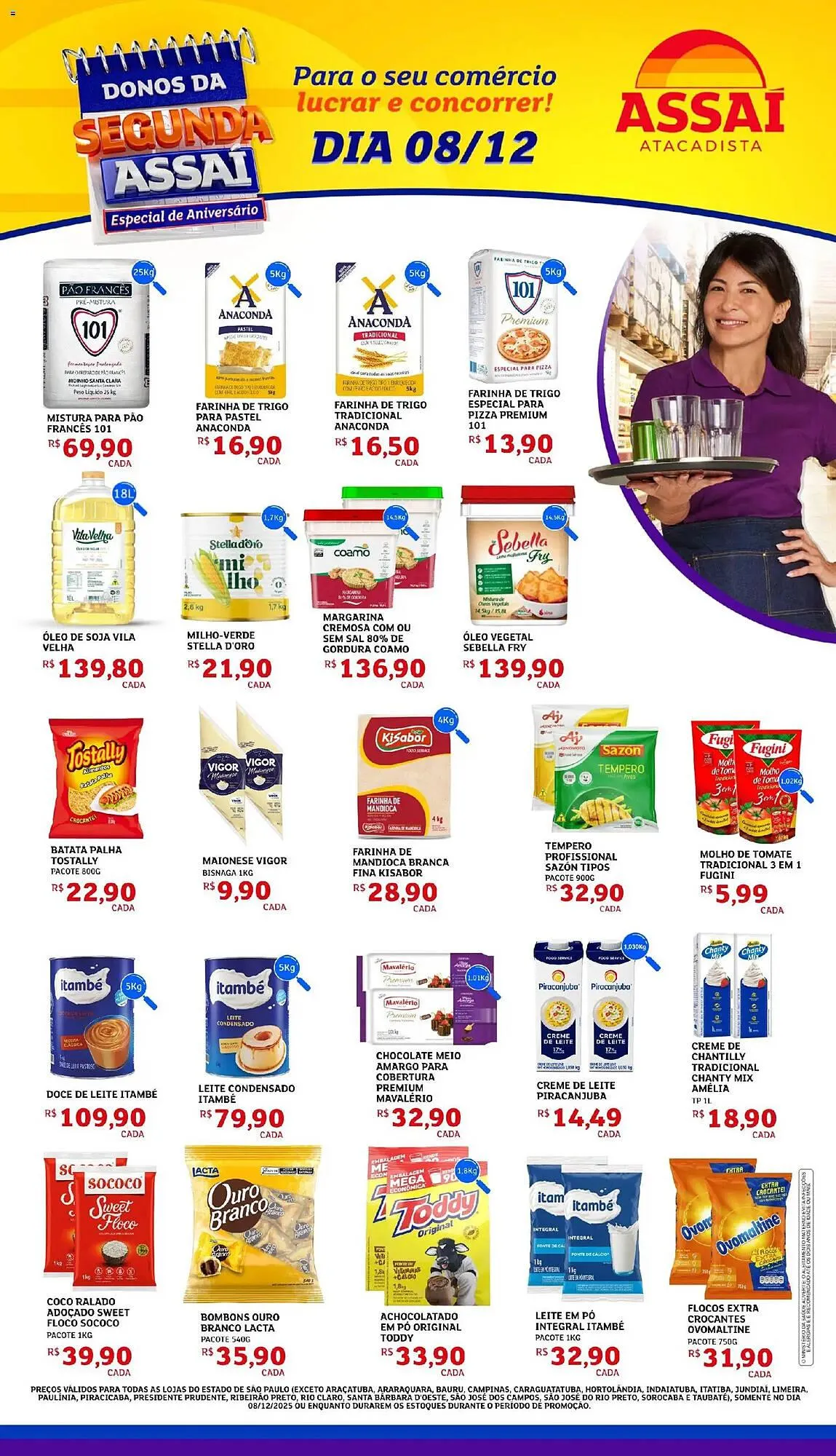 Encarte de Encarte Assaí Atacadista 8 de dezembro até 8 de dezembro 2025 - Pagina 1