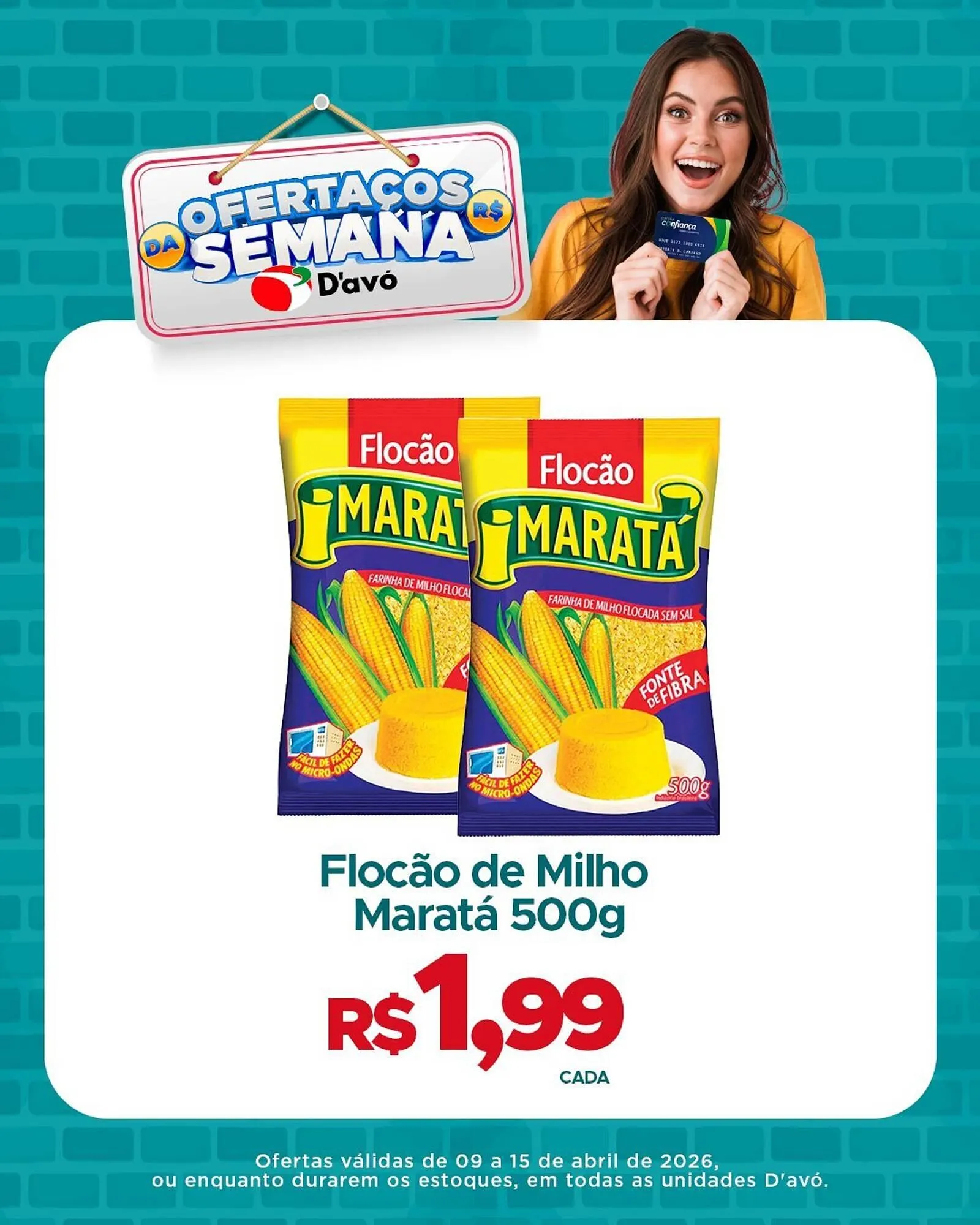 Encarte de Catálogo D'avó Supermercado 9 de abril até 15 de abril 2026 - Pagina 4