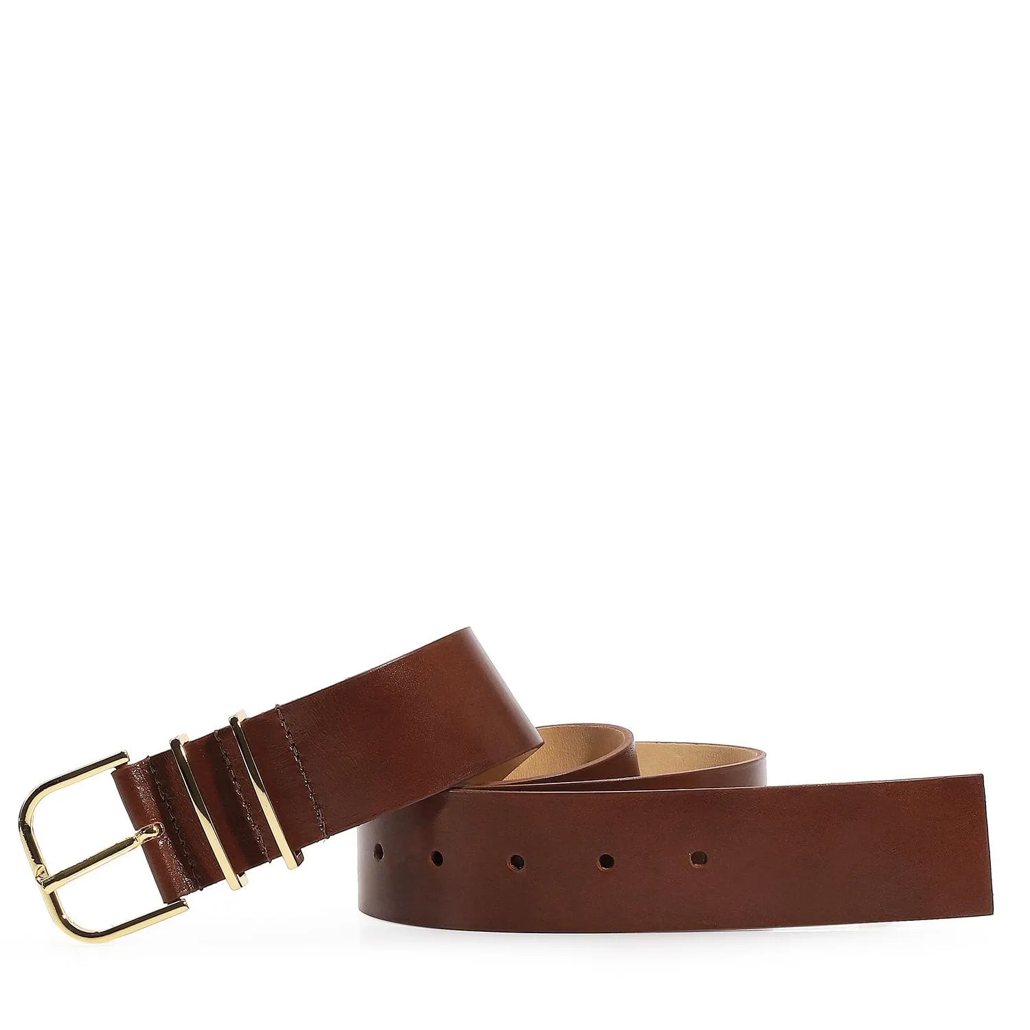 Cinto Couro Marrom Escuro