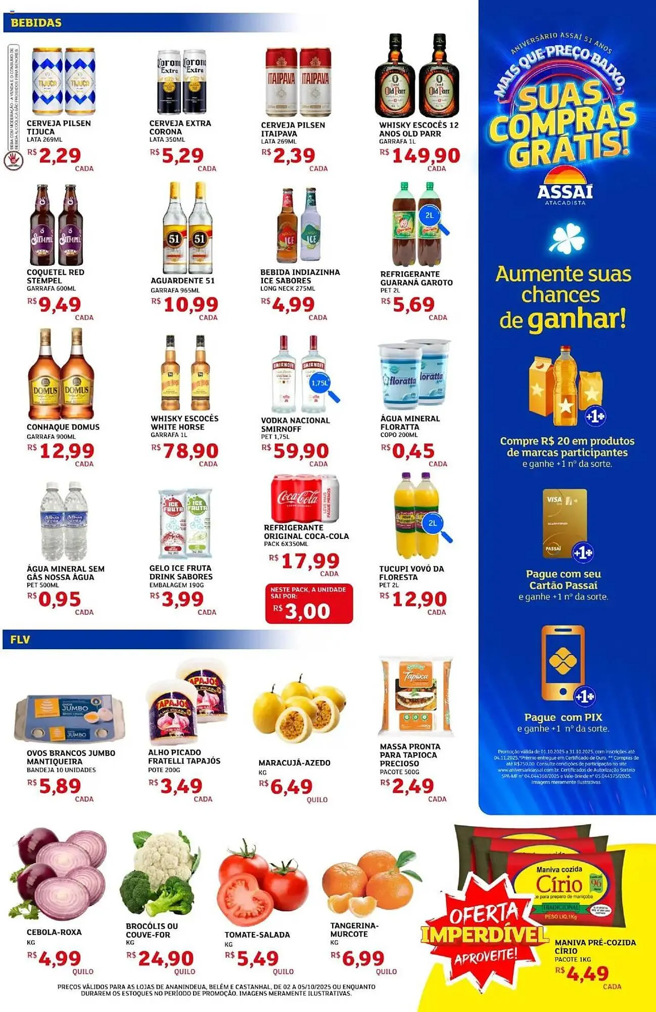 Encarte de Encarte Assaí Atacadista 2 de outubro até 5 de outubro 2025 - Pagina 5