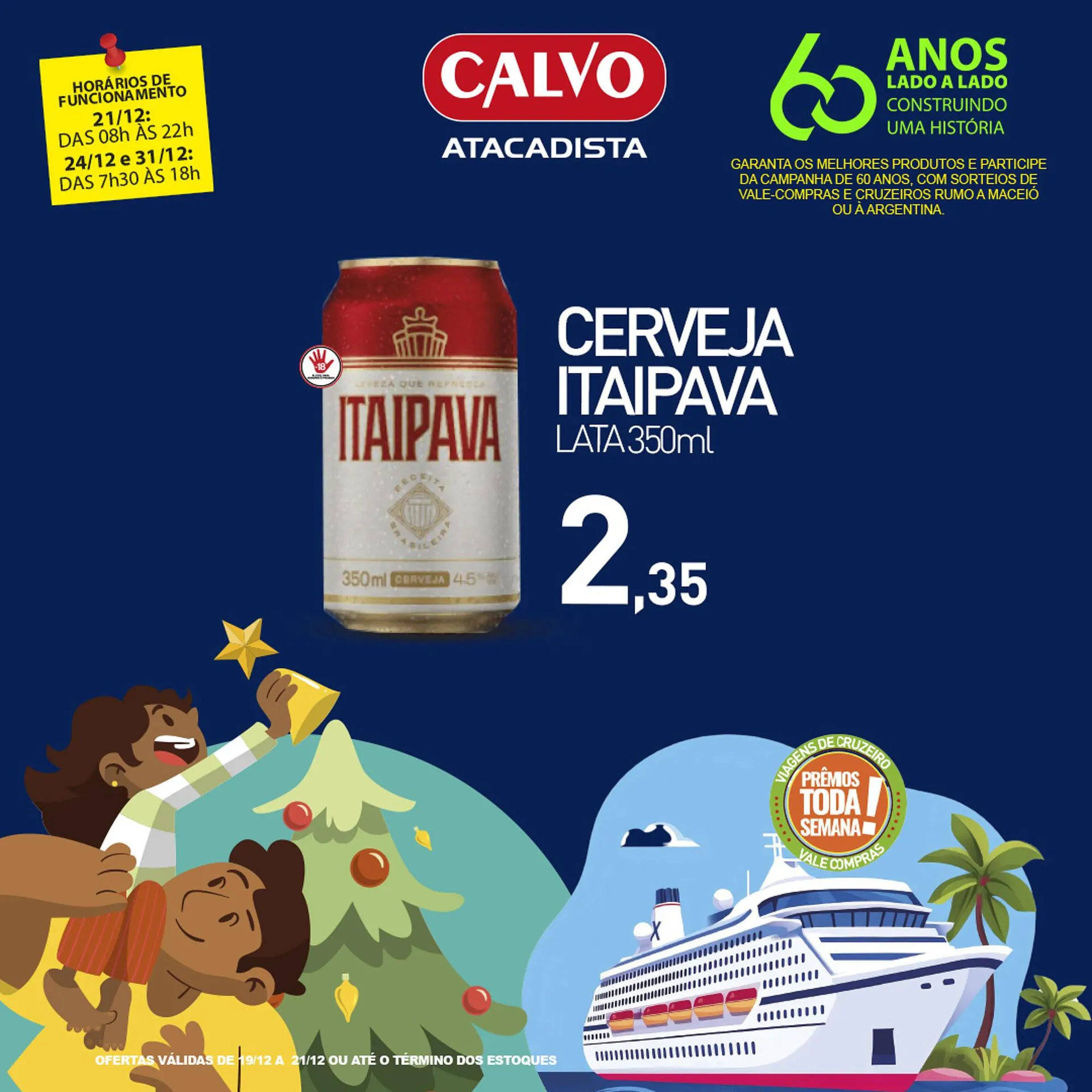 Encarte de Folheto Calvo Atacadista 24 de dezembro até 31 de dezembro 2025 - Pagina 3