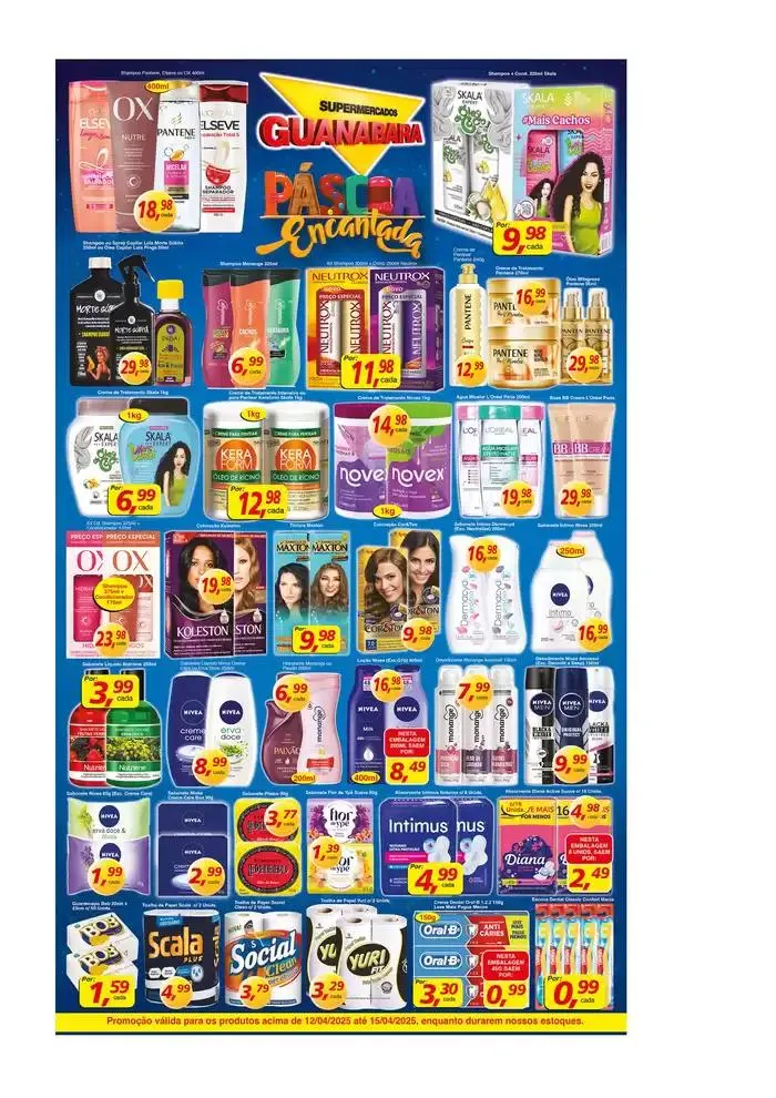 Encarte de Encarte Supermercados Guanabara 14 de abril até 15 de abril 2025 - Pagina 7