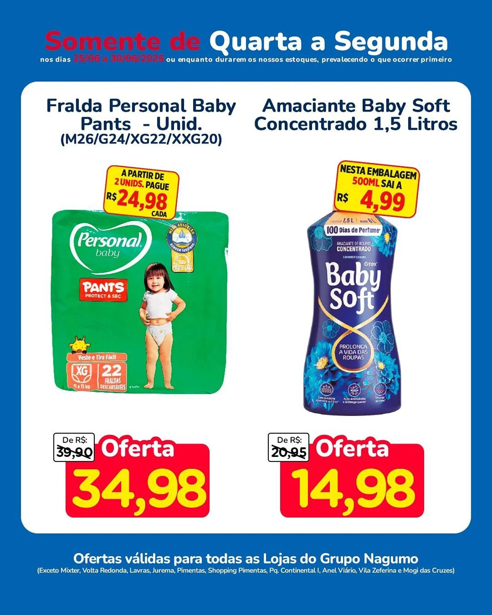 Encarte de Catálogo Nagumo 25 de junho até 30 de junho 2025 - Pagina 4