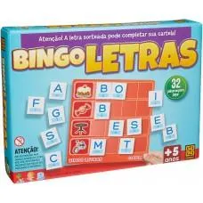Jogo Bingo Letras
