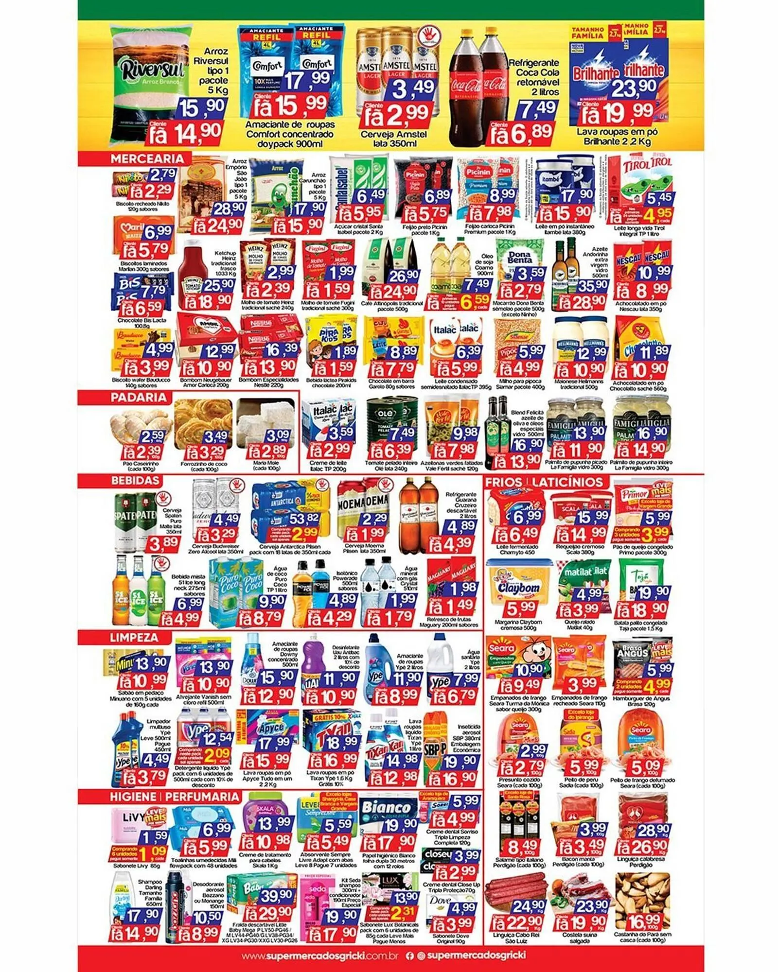 Encarte de Catálogo Supermercados Gricki 13 de abril até 14 de abril 2026 - Pagina 2