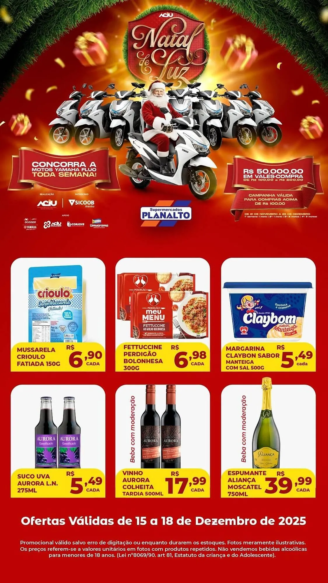 Encarte de Catálogo Supermercados Planalto 16 de dezembro até 18 de dezembro 2025 - Pagina 9