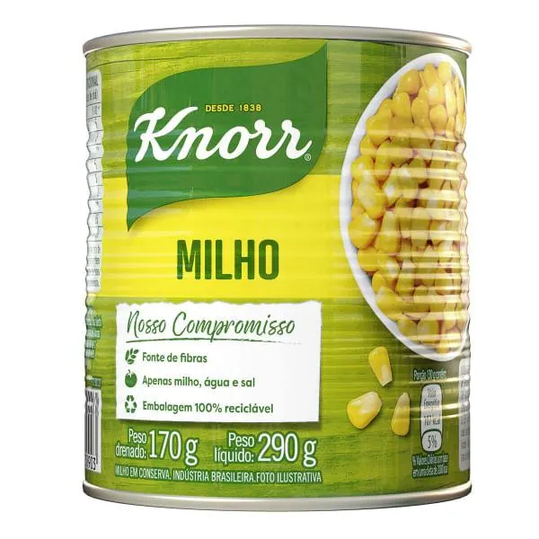 Milho Verde Knorr em Conserva 170g
