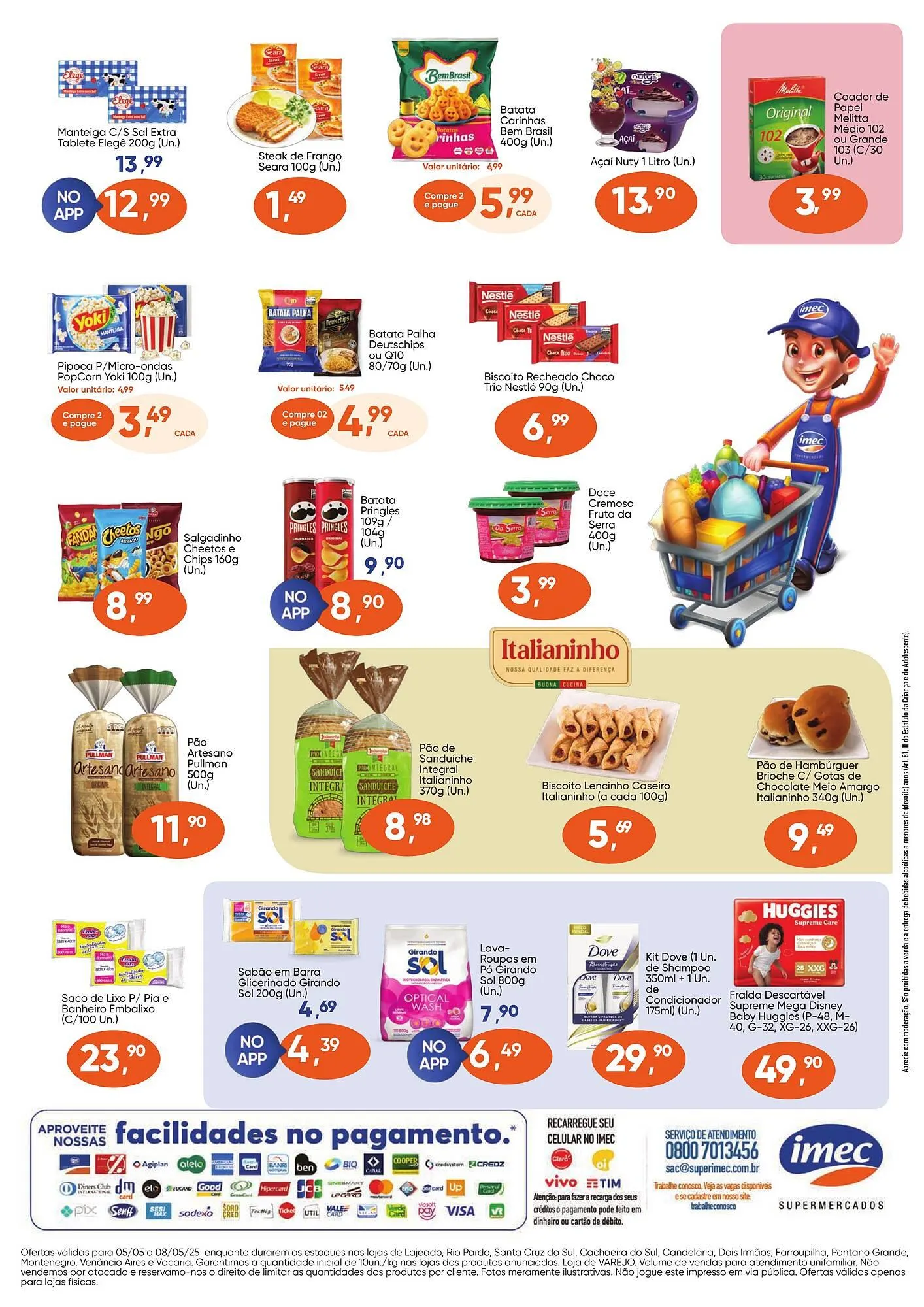 Encarte de Catálogo Imec Supermercados 6 de maio até 8 de maio 2025 - Pagina 2