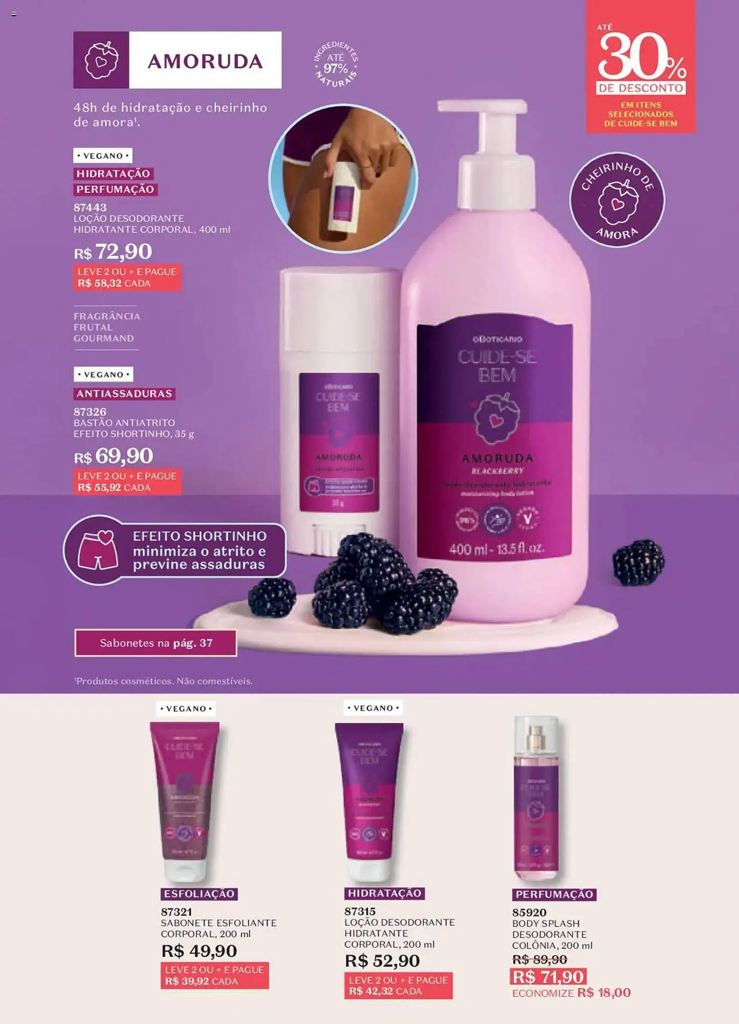 Encarte de Catálogo O Boticário 13 de outubro até 3 de novembro 2025 - Pagina 33