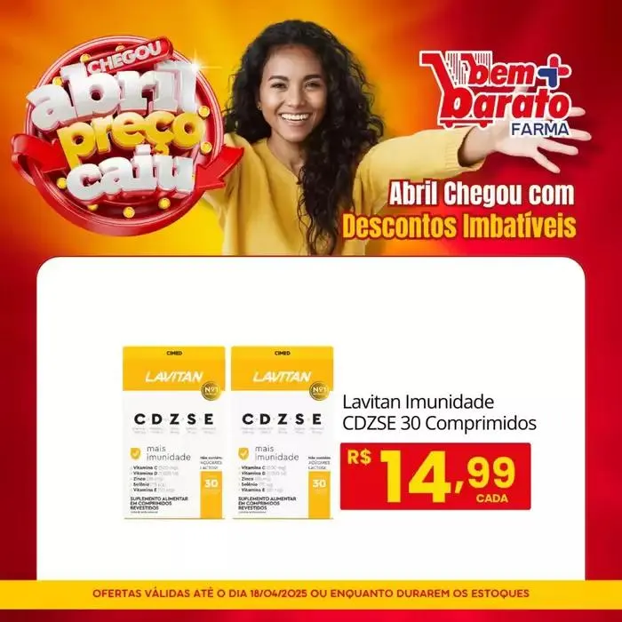 Encarte de Encarte Supermercado Bem Barato 10 de abril até 18 de abril 2025 - Pagina 7