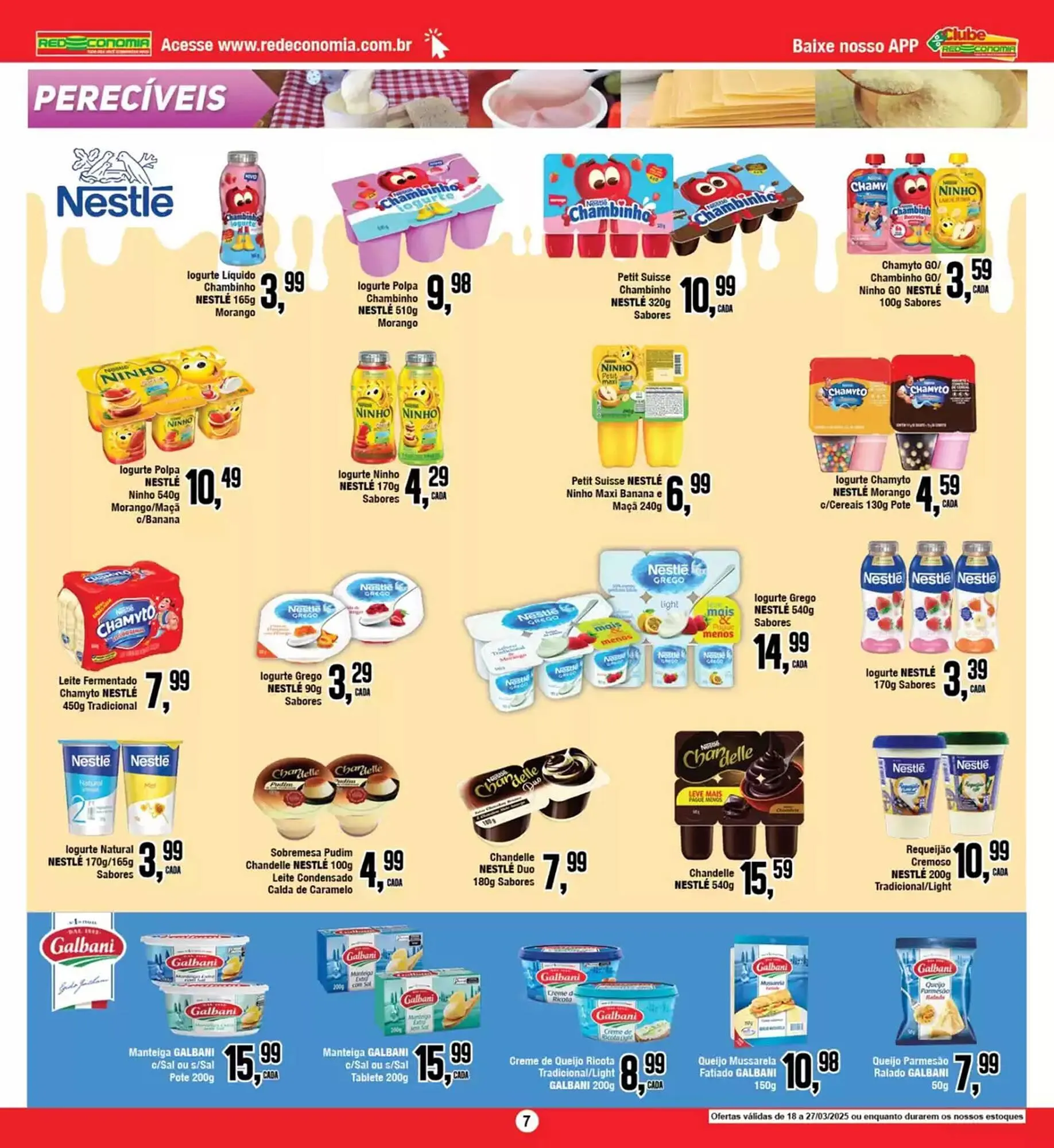 Encarte de Catálogo Rede Economia 21 de março até 23 de março 2025 - Pagina 7