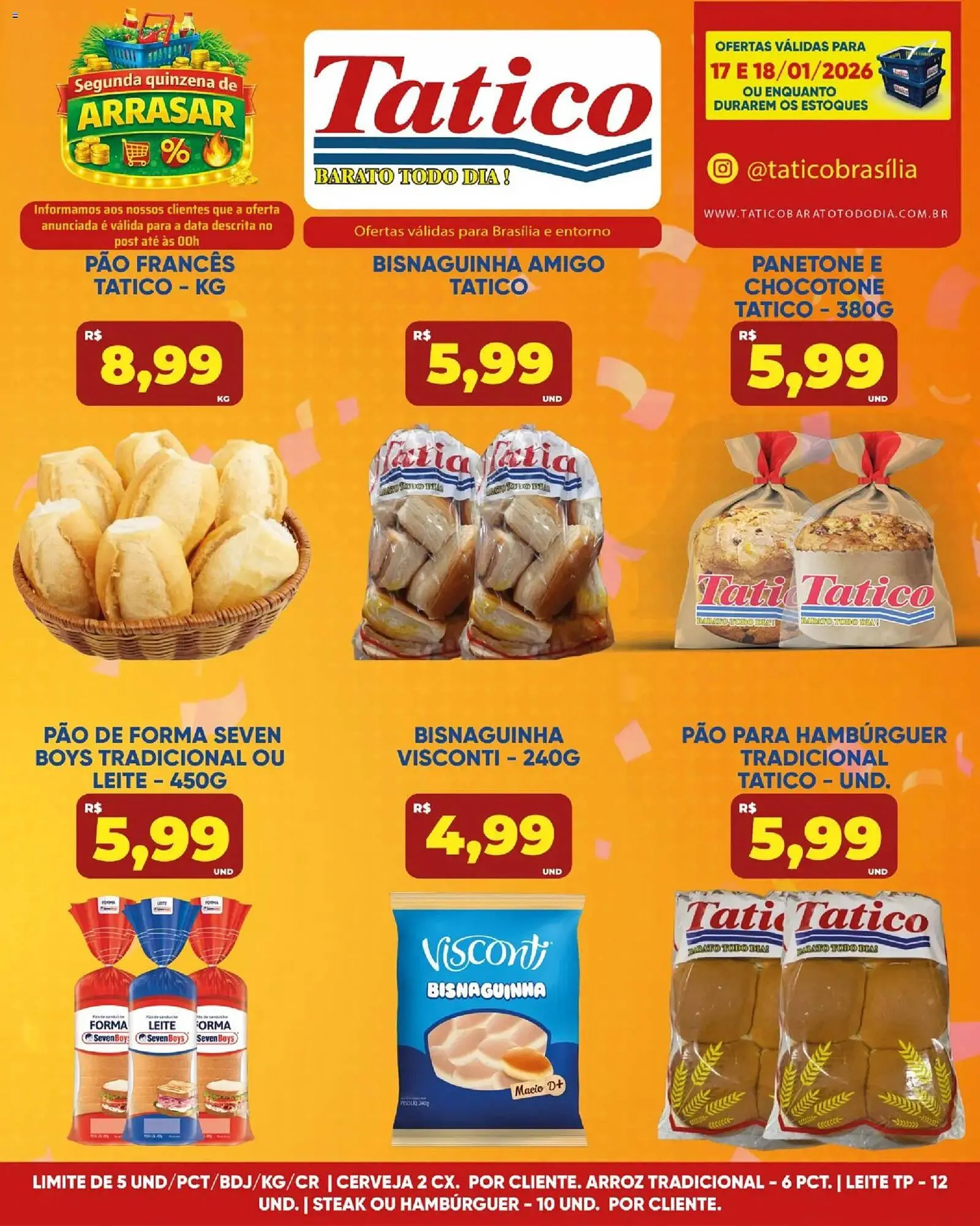 Encarte de Tabloide Tatico 17 de janeiro até 18 de janeiro 2026 - Pagina 8
