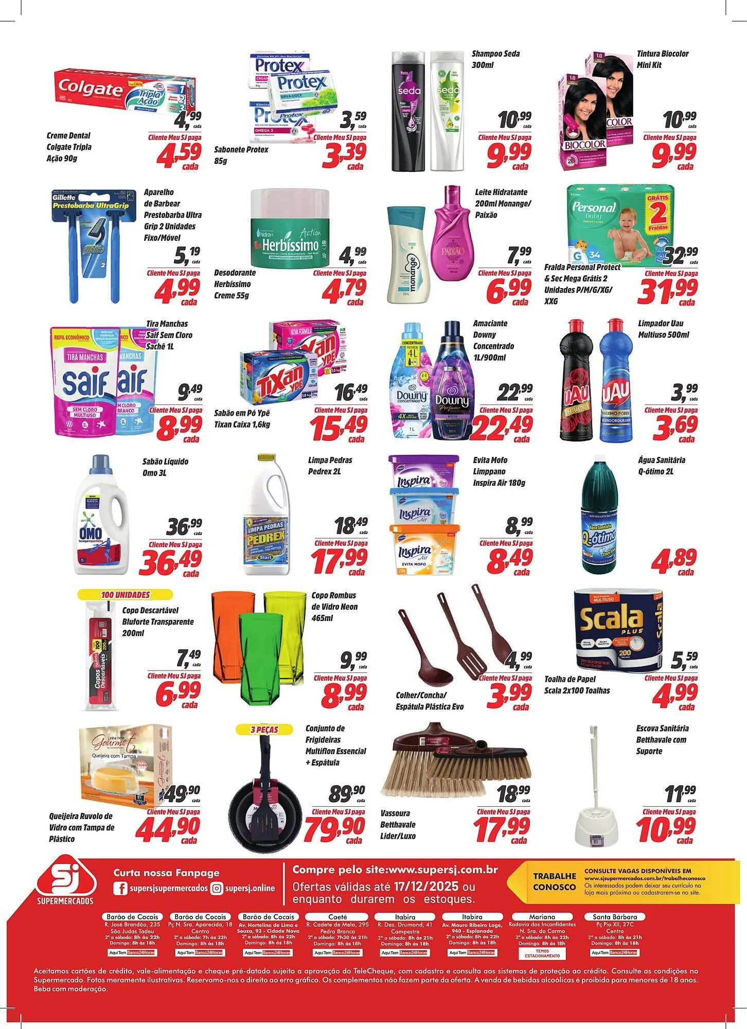 Encarte de Encarte Sj Supermercados 1 de dezembro até 17 de dezembro 2025 - Pagina 4