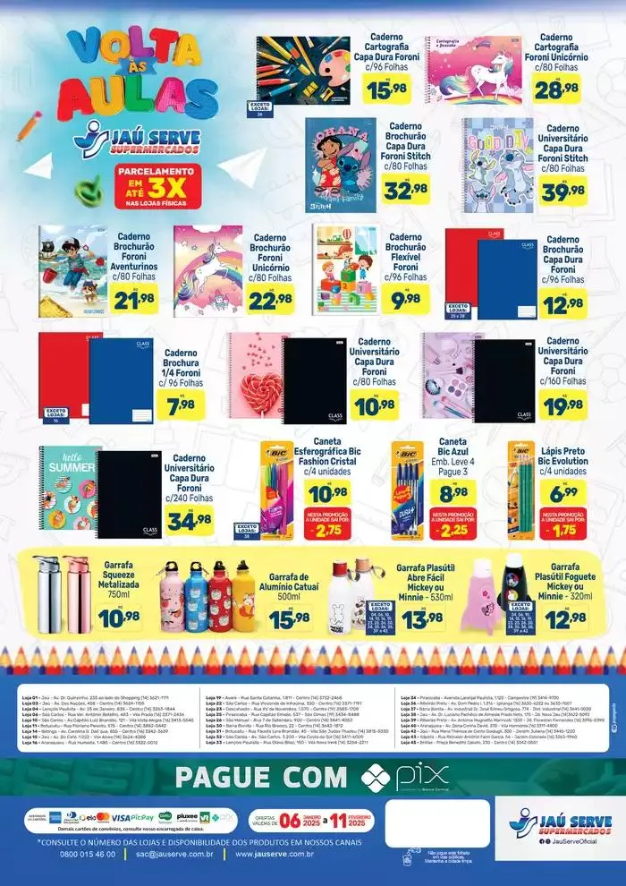Encarte de Volta às Aulas 8 de janeiro até 11 de janeiro 2025 - Pagina 2