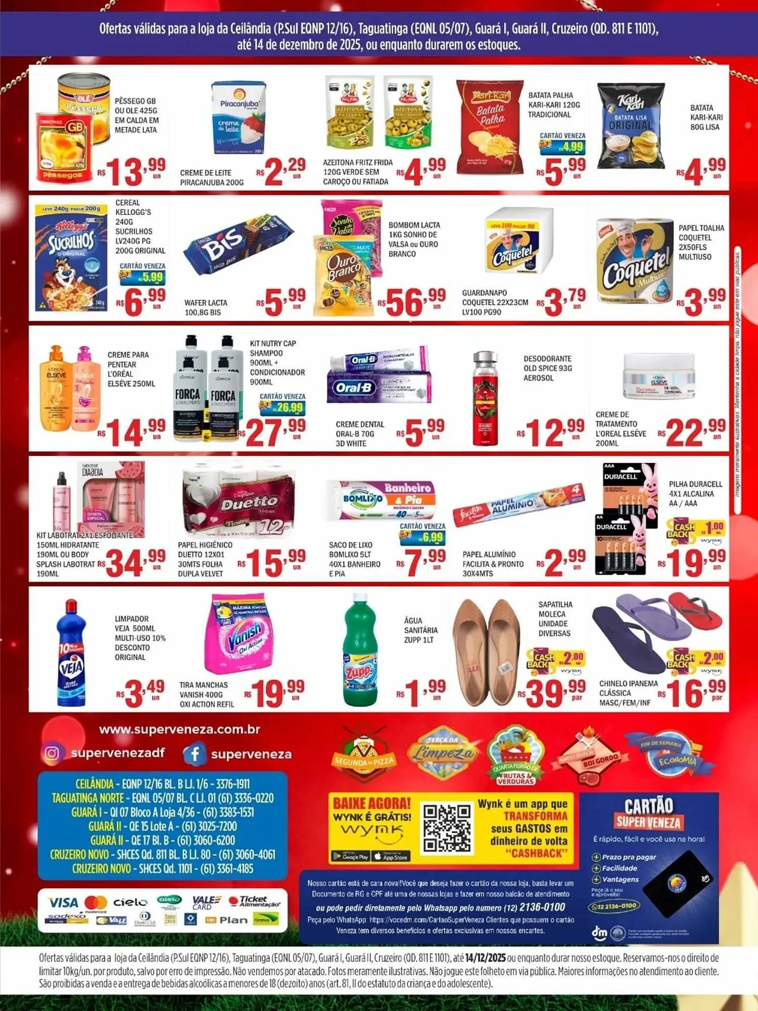 Encarte de Catálogo Super Veneza 9 de dezembro até 14 de dezembro 2025 - Pagina 2