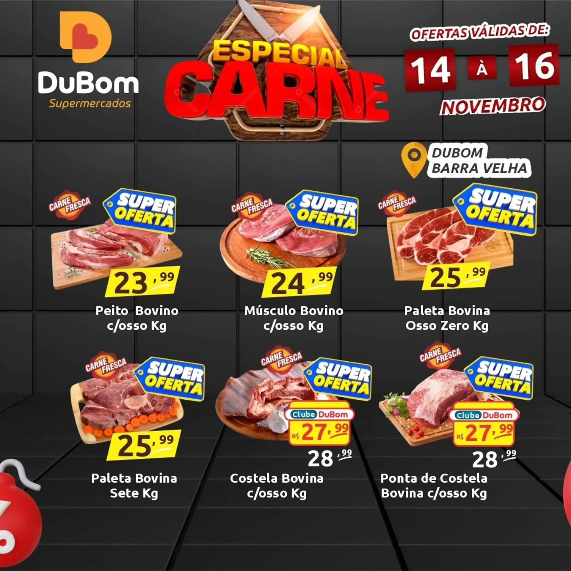Encarte de Catálogo Dubom Supermercados 14 de novembro até 16 de novembro 2025 - Pagina 1