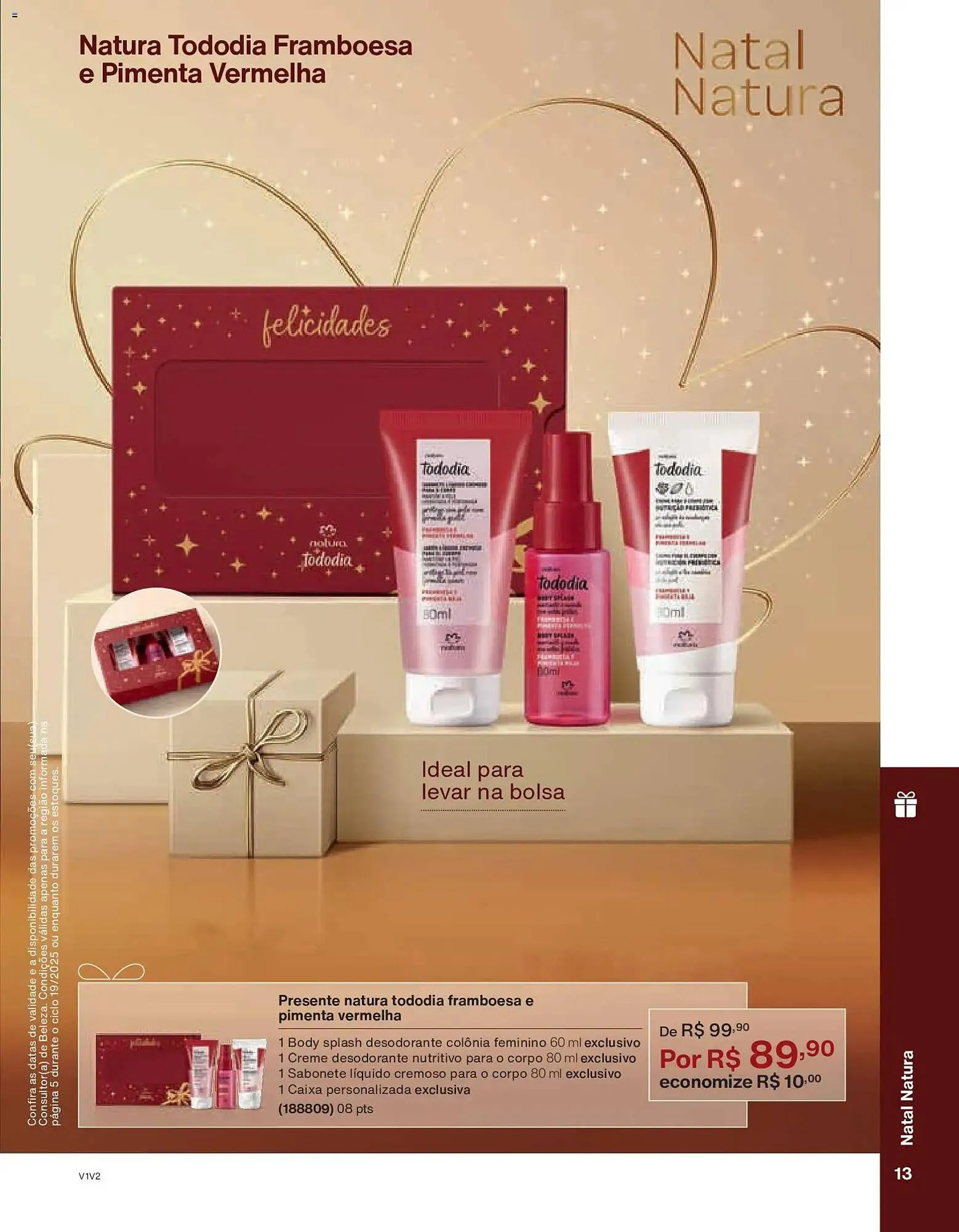 Encarte de Catálogo Natura 26 de novembro até 26 de dezembro 2025 - Pagina 13