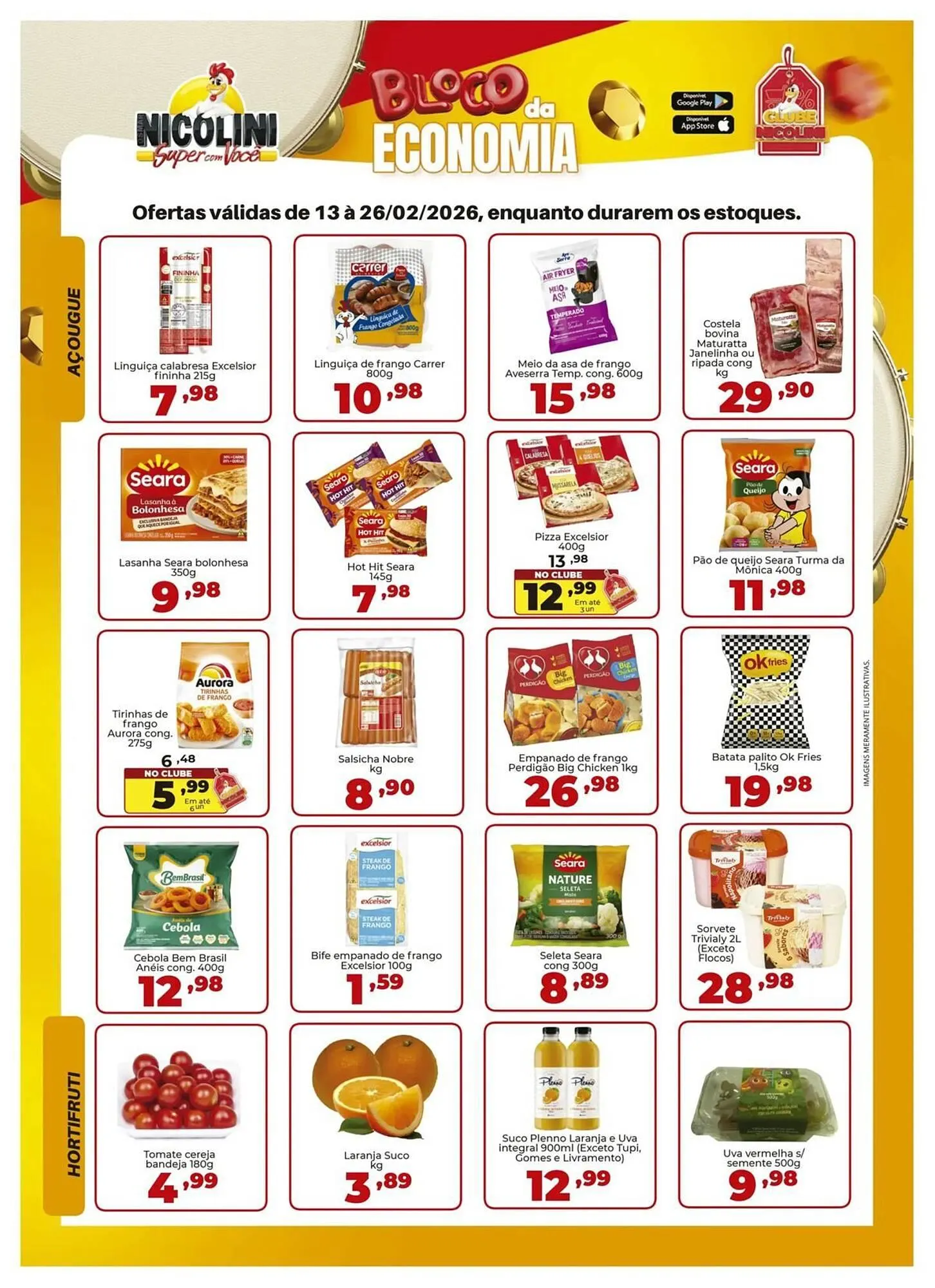 Encarte de Catálogo Super Nicolini 13 de fevereiro até 26 de fevereiro 2026 - Pagina 2