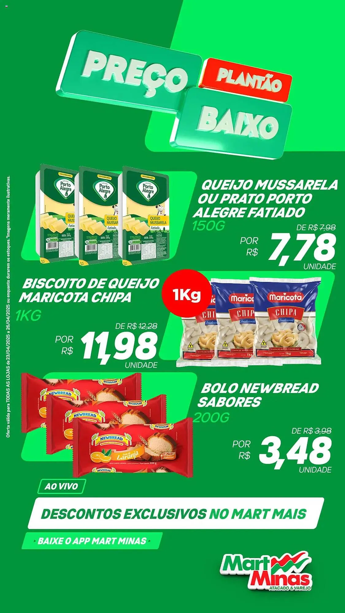 Encarte de Catálogo Mart Minas 23 de abril até 26 de abril 2025 - Pagina 1