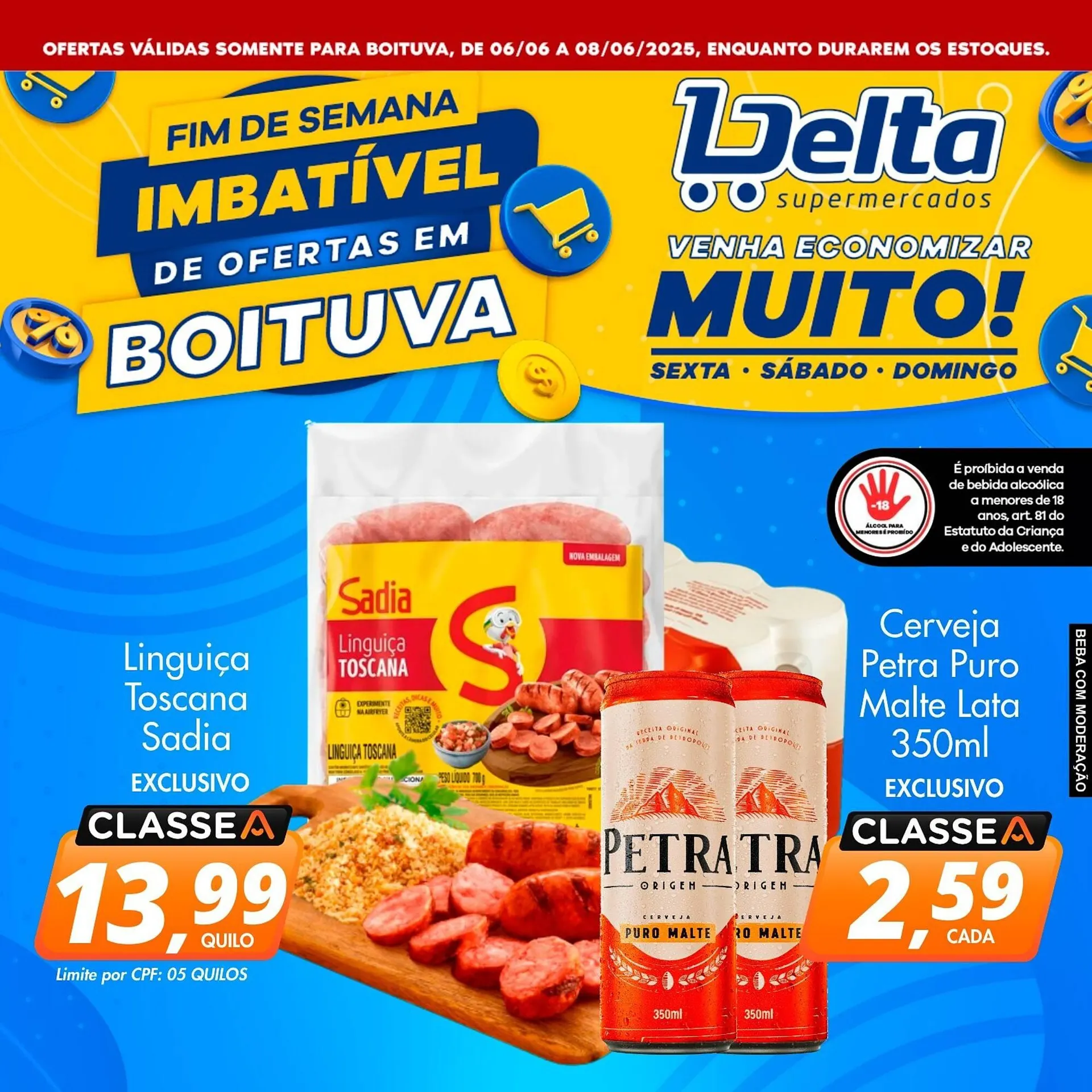 Encarte de Catálogo Delta Supermercados 6 de junho até 8 de junho 2025 - Pagina 3