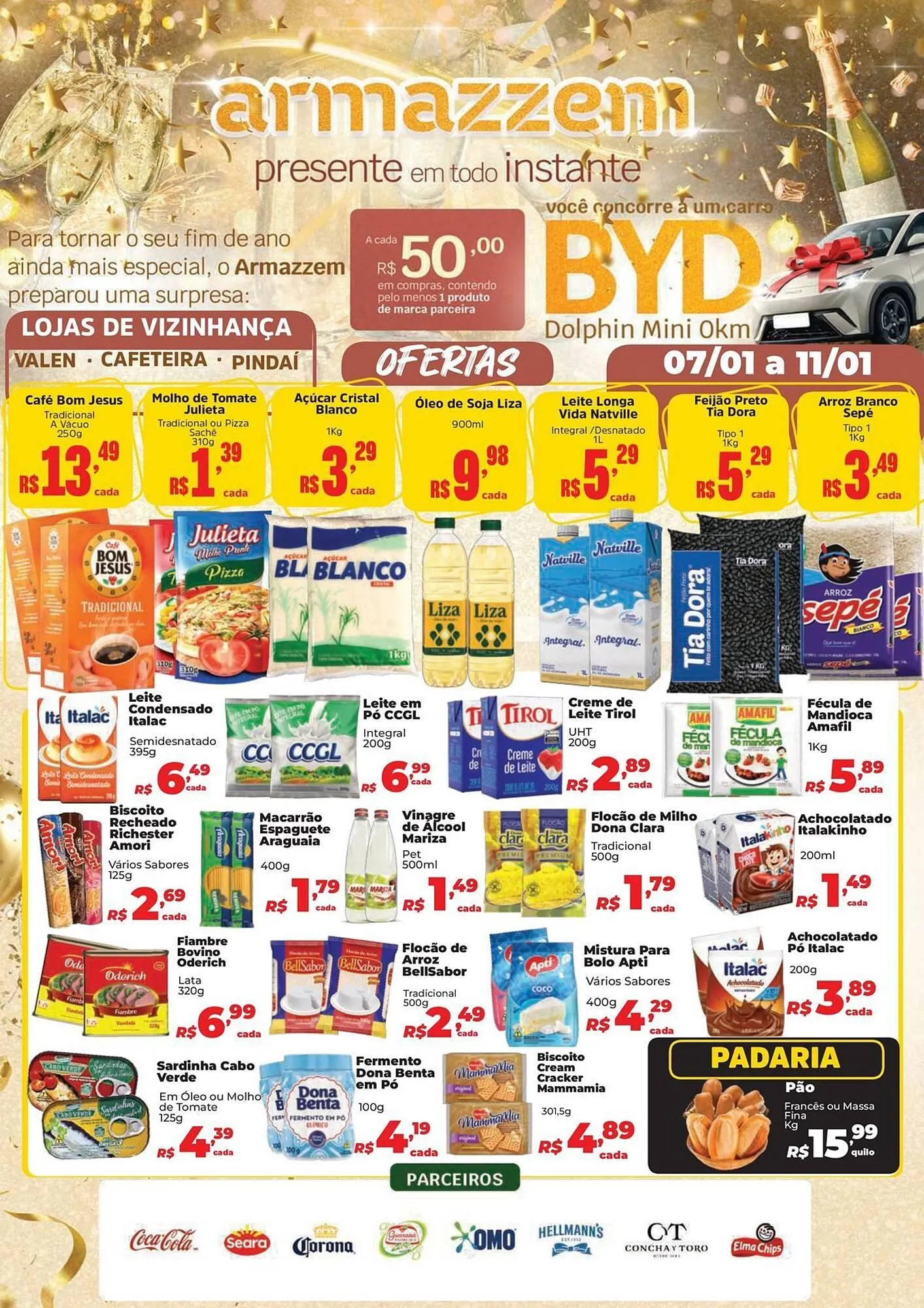 Encarte de Catálogo Supermercados Mateus 7 de janeiro até 11 de janeiro 2026 - Pagina 1