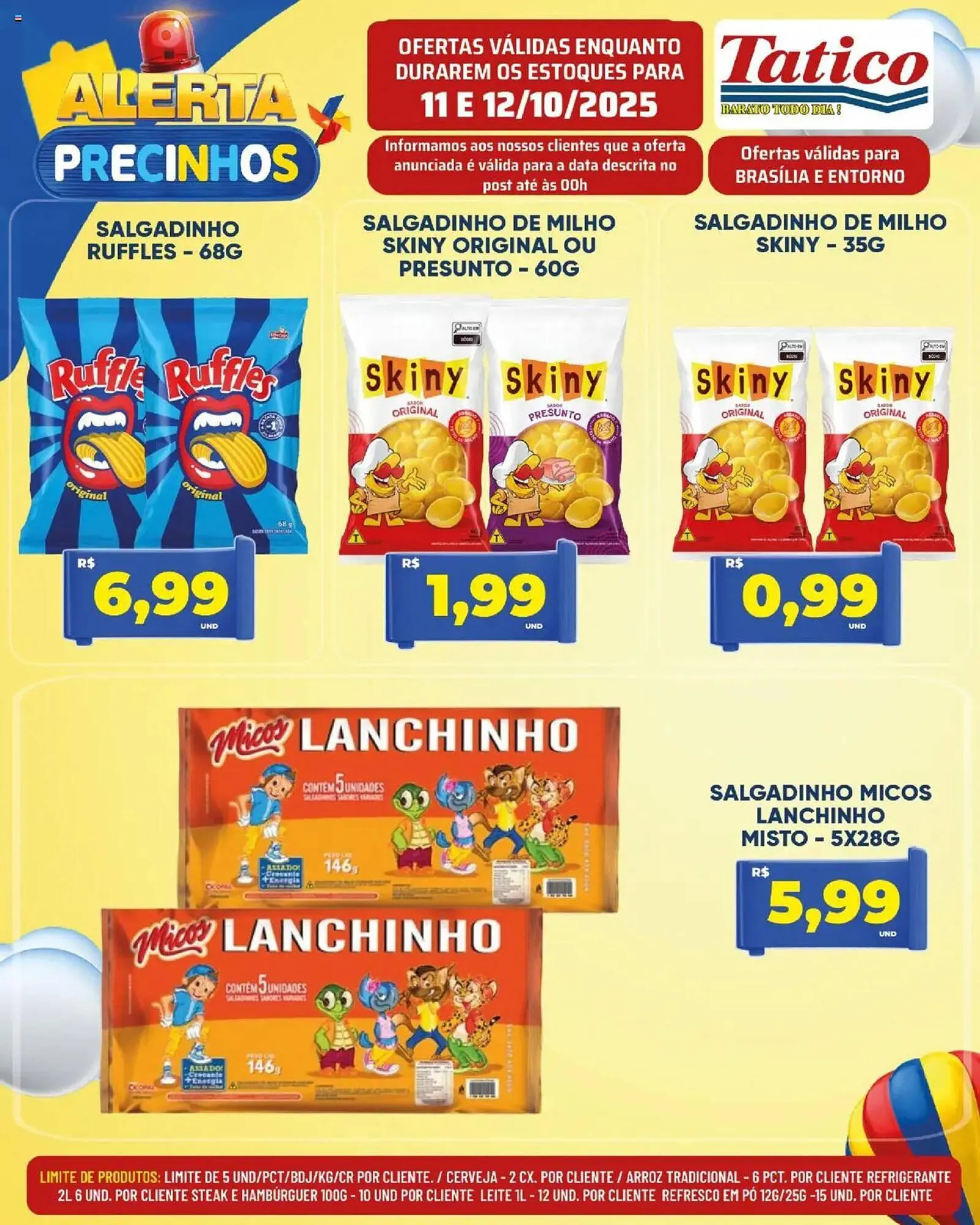 Encarte de Tabloide Tatico 11 de outubro até 12 de outubro 2025 - Pagina 23