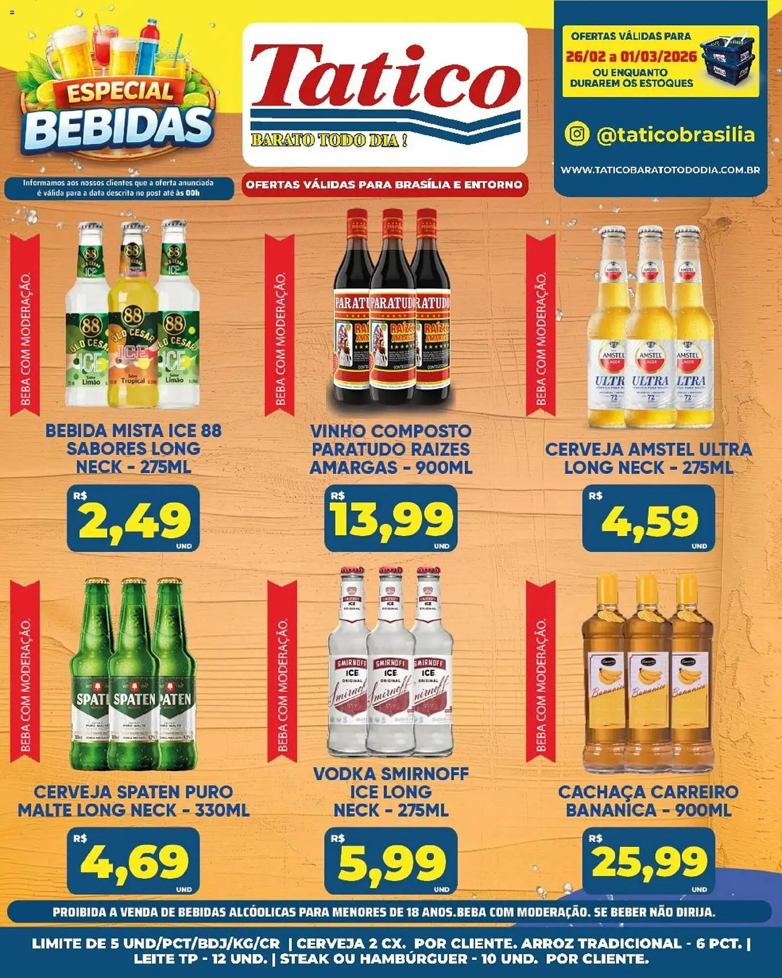 Encarte de Tabloide Tatico 26 de fevereiro até 1 de março 2026 - Pagina 5