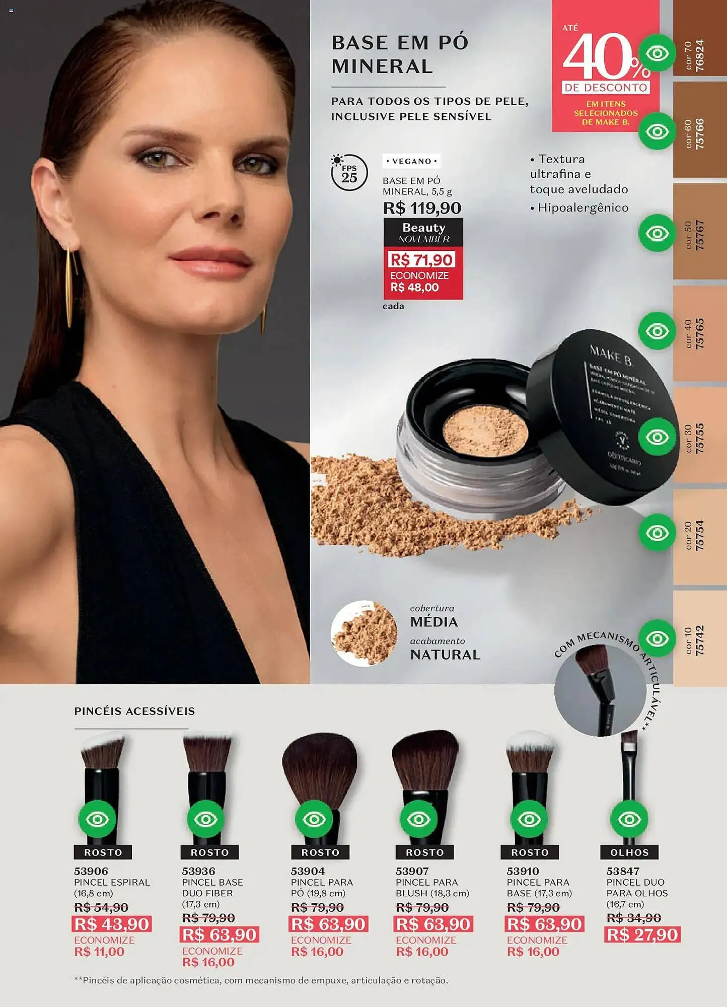 Encarte de Catálogo O Boticário 3 de novembro até 30 de novembro 2025 - Pagina 126