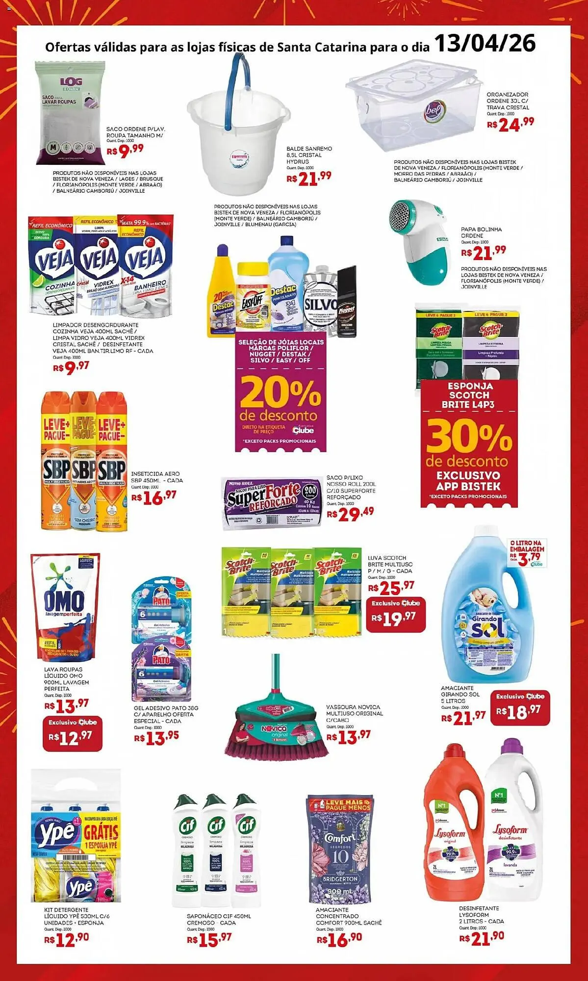 Encarte de Encarte Bistek Supermercados 13 de abril até 13 de abril 2026 - Pagina 2