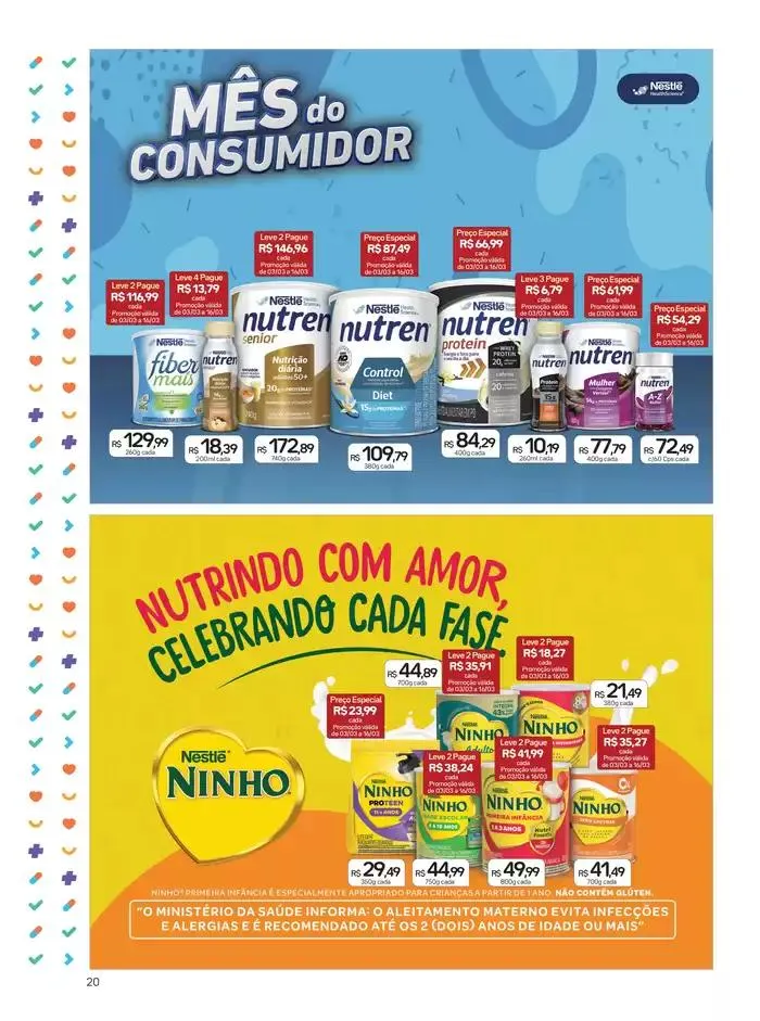 Encarte de Ofertas Especiais Drogal 3 de março até 30 de março 2025 - Pagina 20