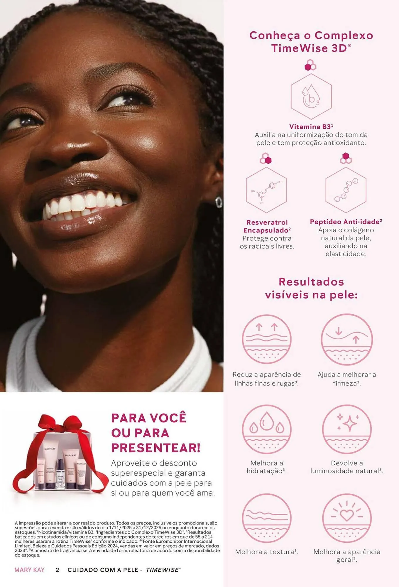 Encarte de Revista Mary Kay 1 de novembro até 31 de dezembro 2025 - Pagina 2