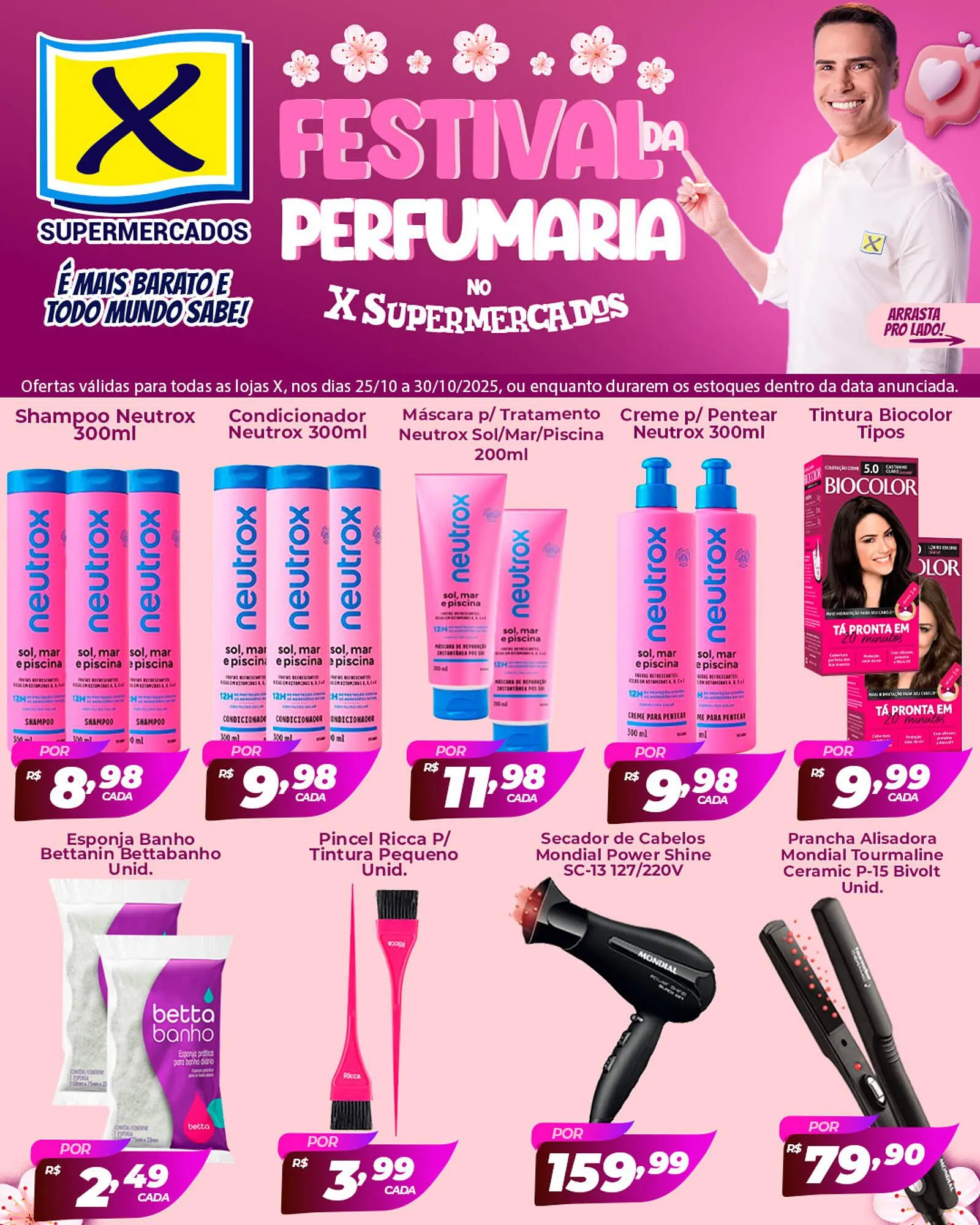 Folheto X Supermercados - 1