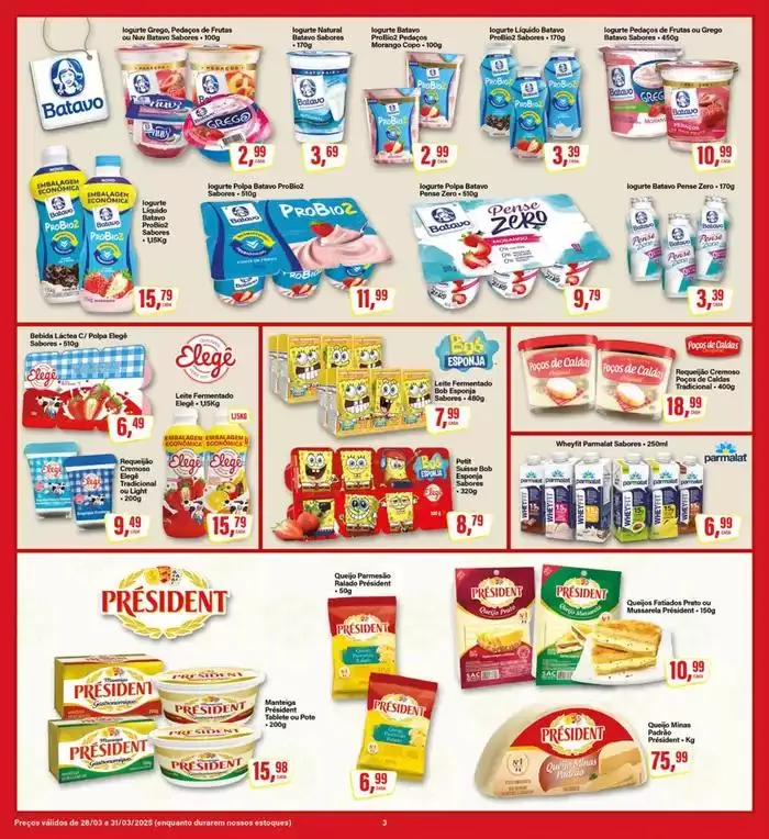 Encarte de Nossas melhores ofertas para você 28 de março até 31 de março 2025 - Pagina 3