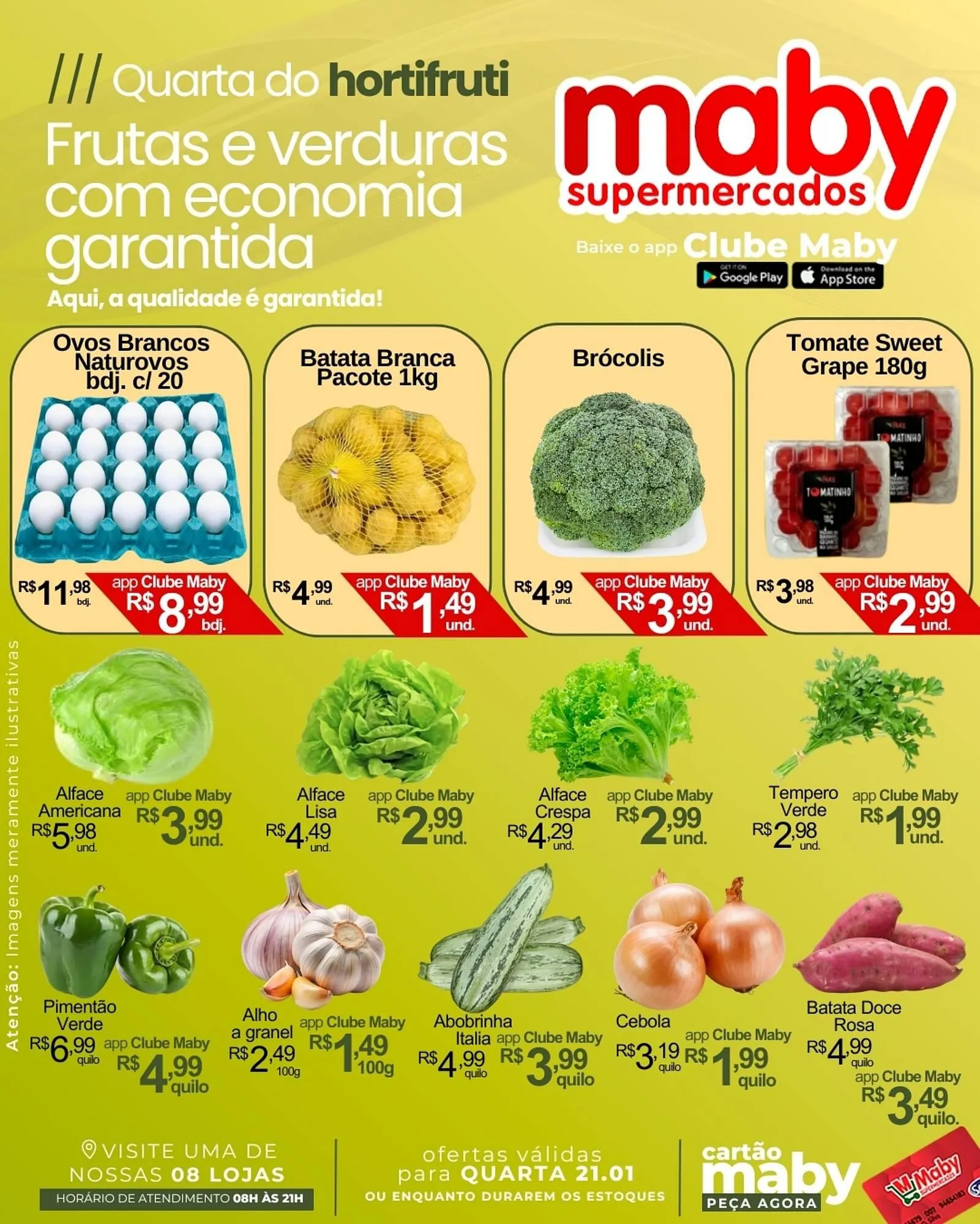 Encarte de Catálogo Maby Supermercados 21 de janeiro até 21 de janeiro 2026 - Pagina 1