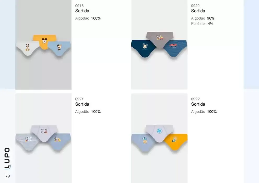 Encarte de Catálogo Underwear Kids 27 de fevereiro até 30 de junho 2025 - Pagina 94