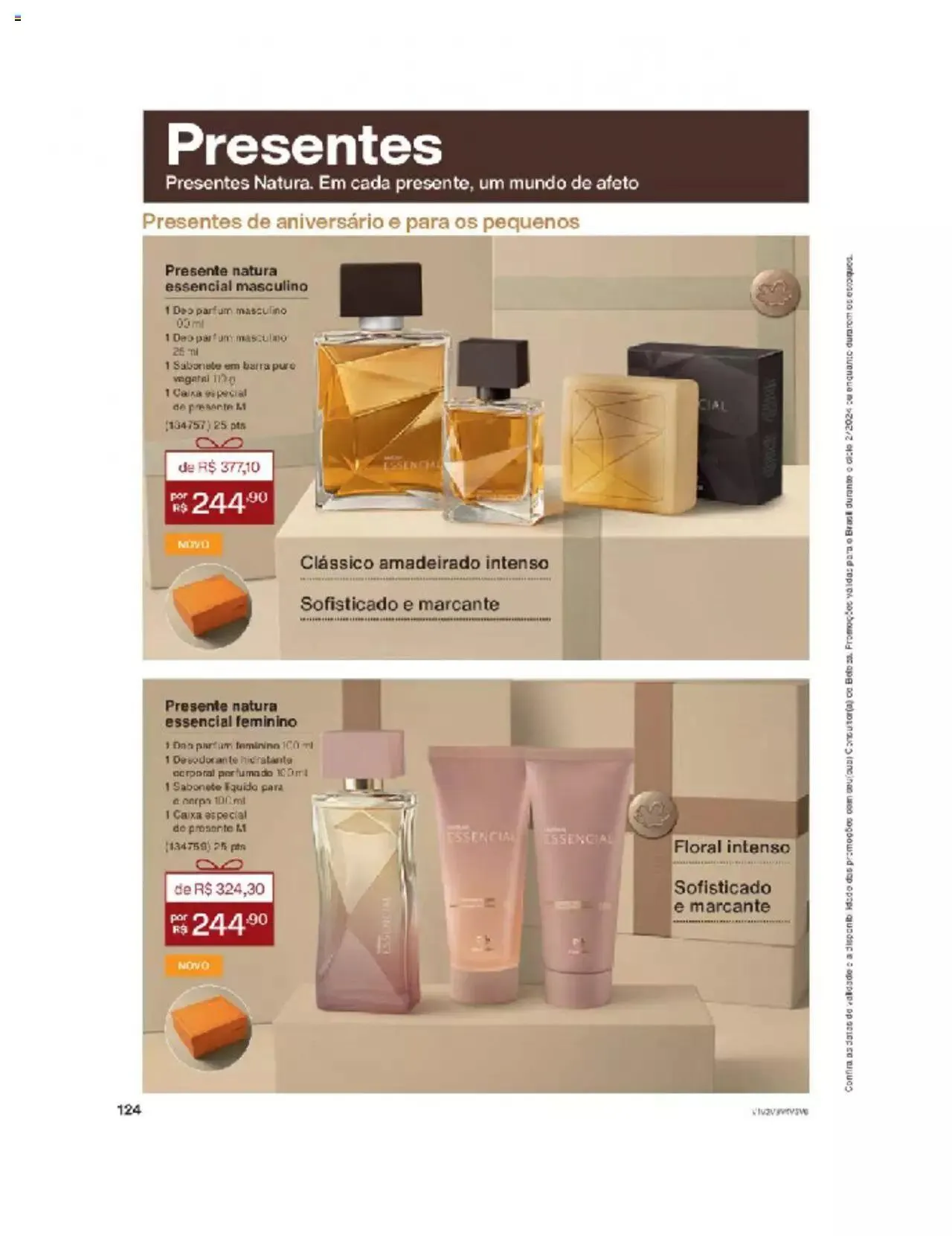 Encarte de Natura - Ciclo 02/2024 1 de fevereiro até 3 de fevereiro 2024 - Pagina 124