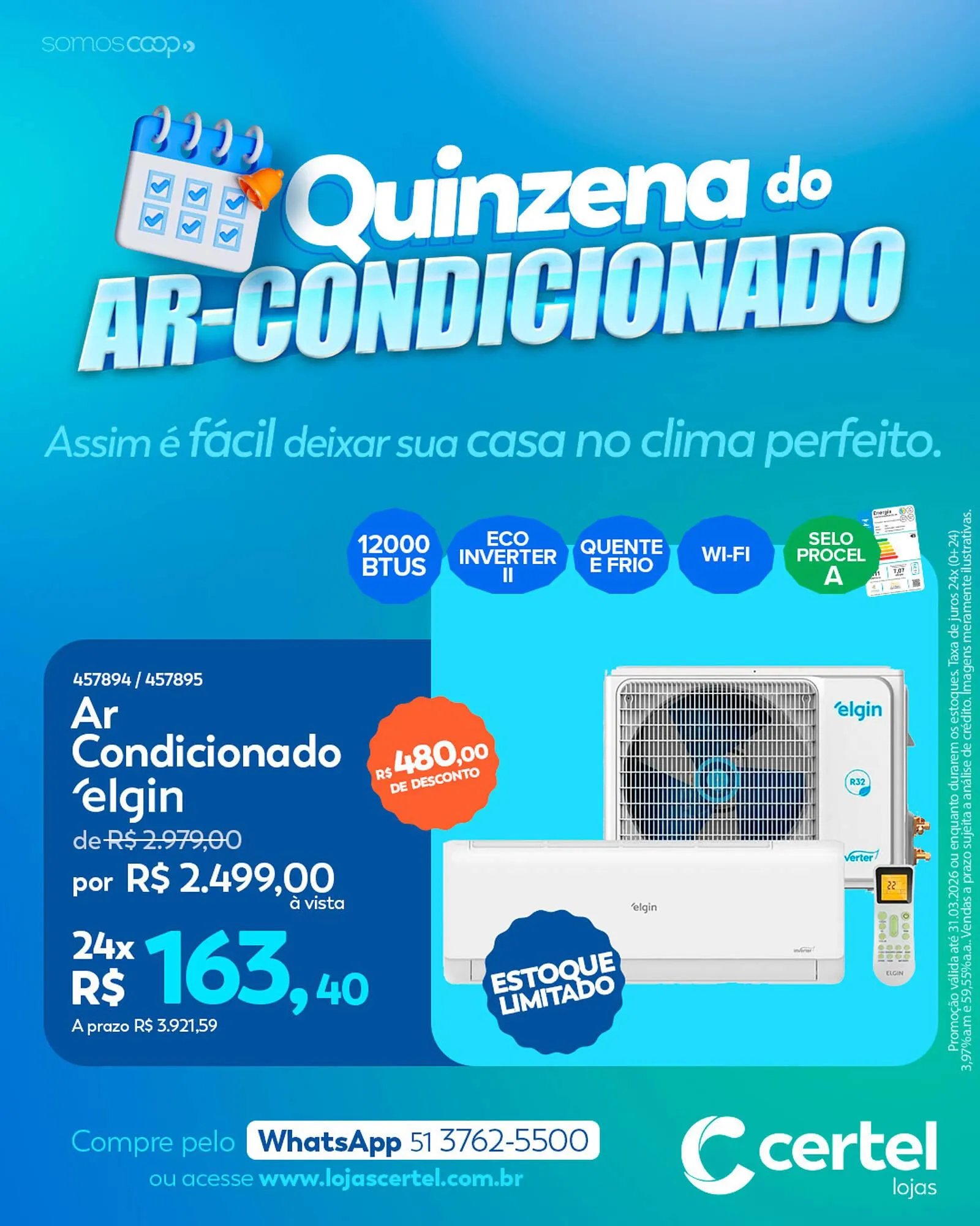 Encarte de Folheto Lojas Certel 25 de março até 31 de março 2026 - Pagina 2