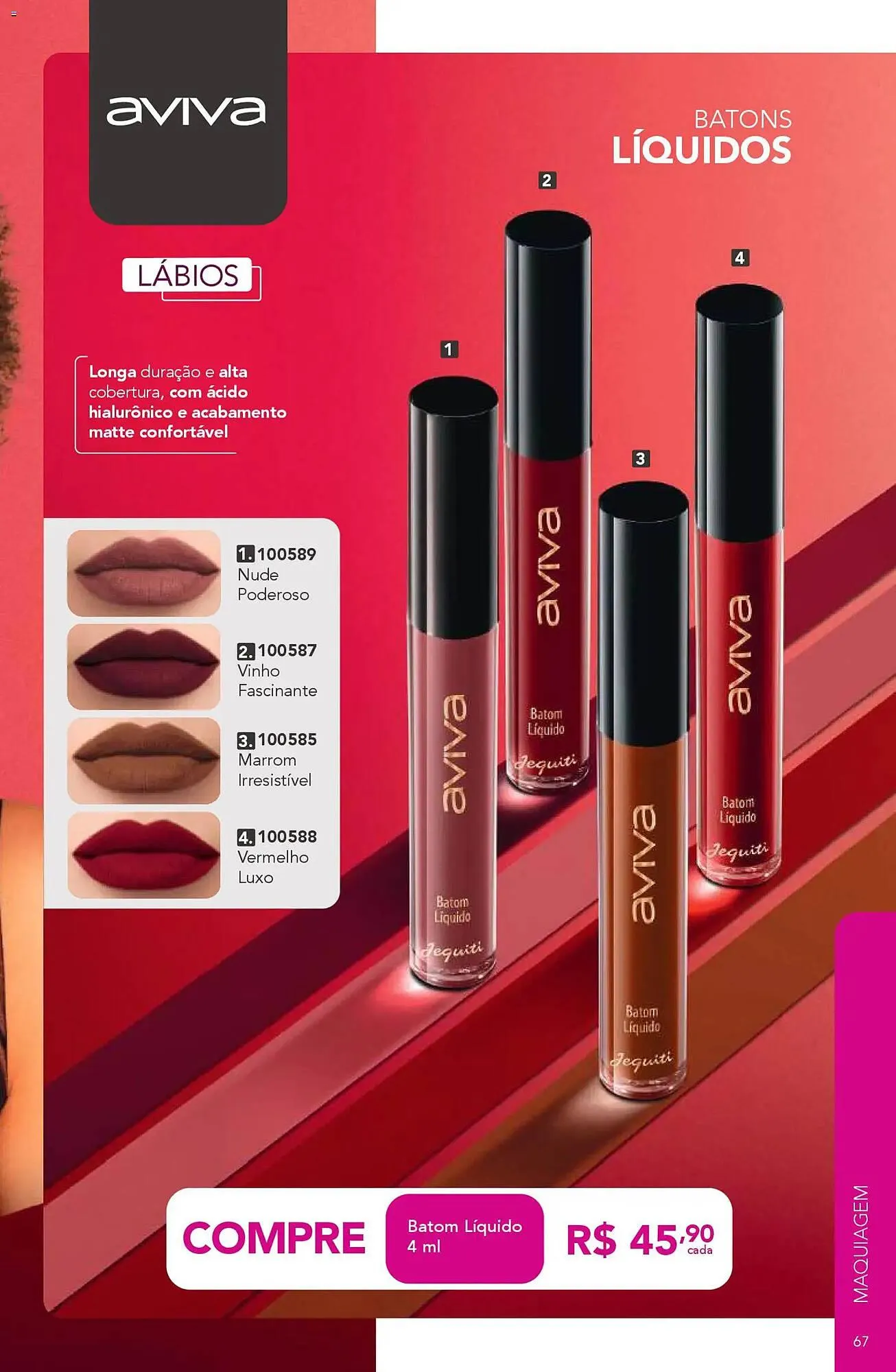 Encarte de Catálogo Jequiti 6 de março até 3 de abril 2026 - Pagina 67