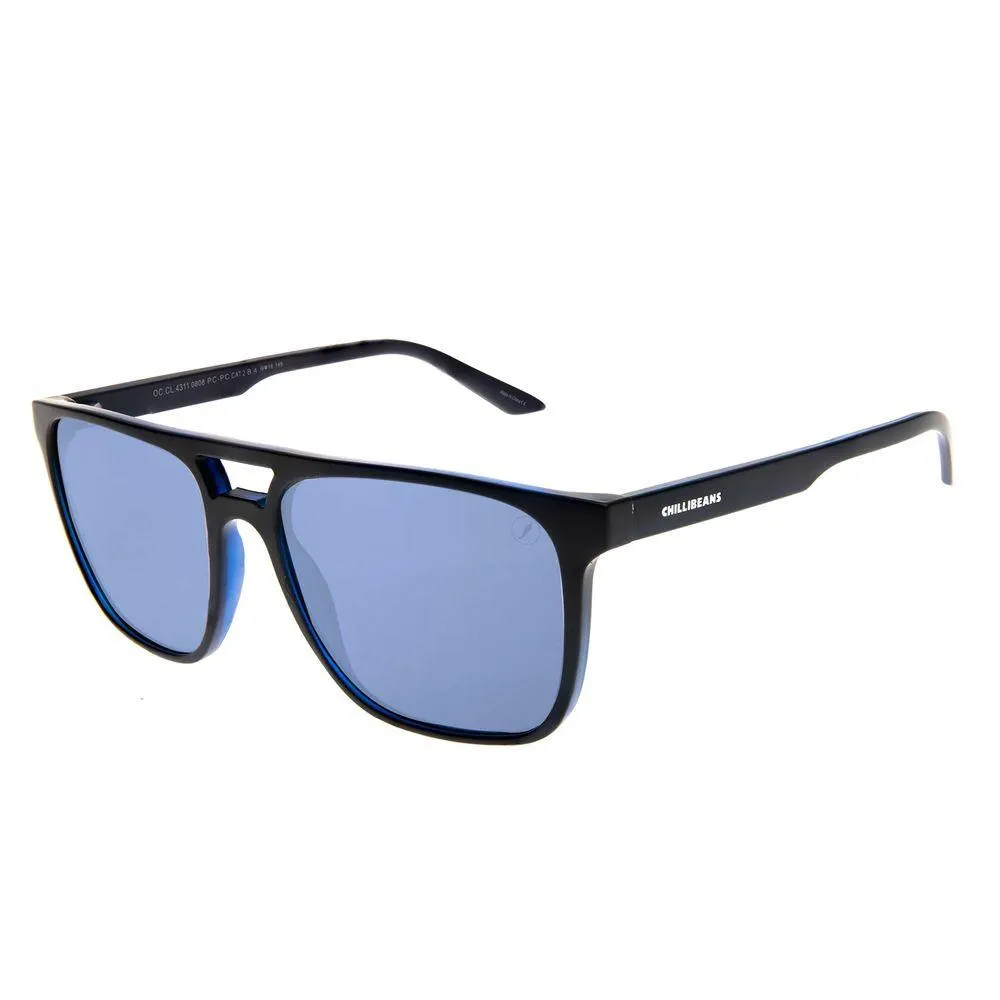 Óculos de Sol Masculino Chilli Beans Bossa Nova Azul - OC.CL.4311.0808 M