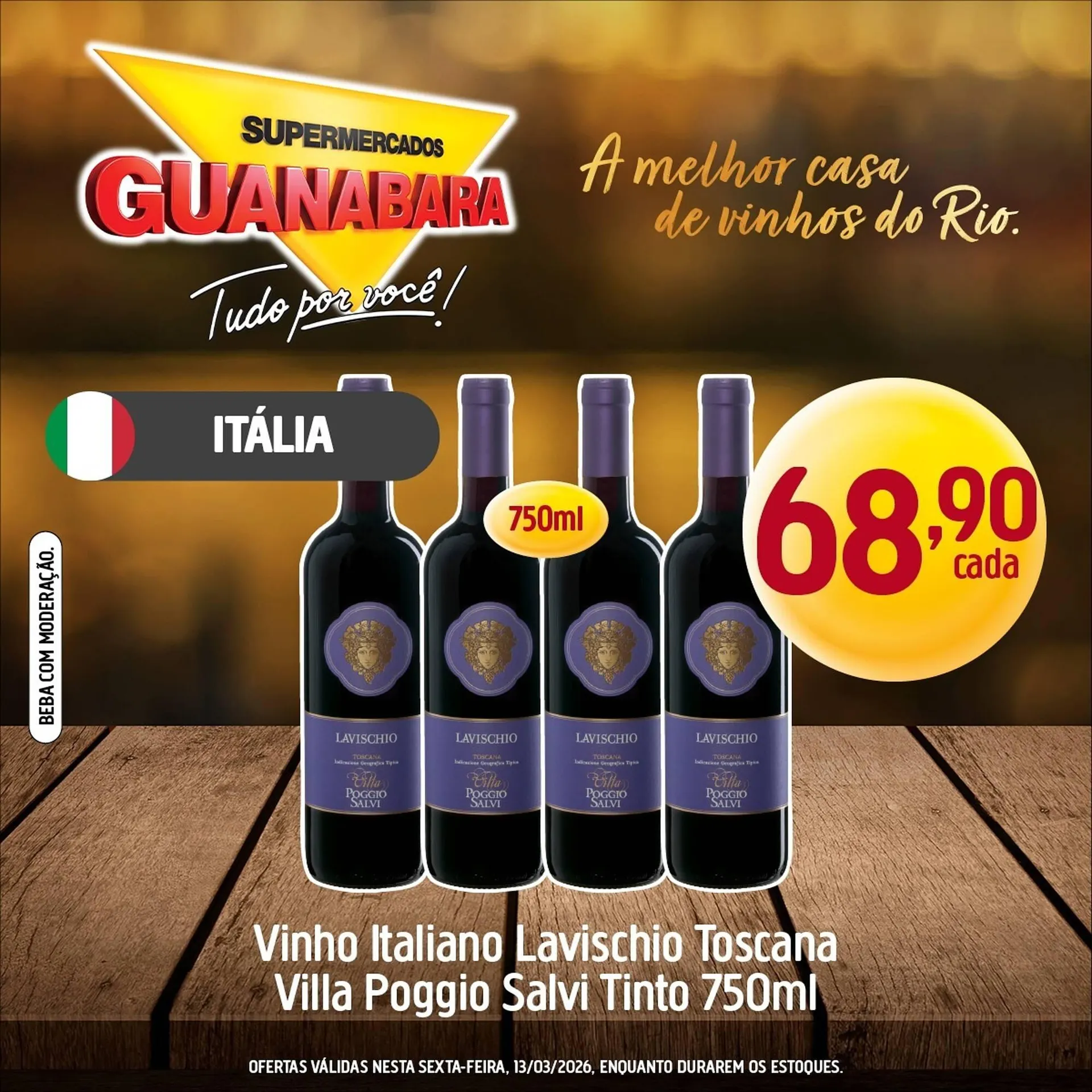Encarte de Encarte Supermercados Guanabara 13 de março até 13 de março 2026 - Pagina 3