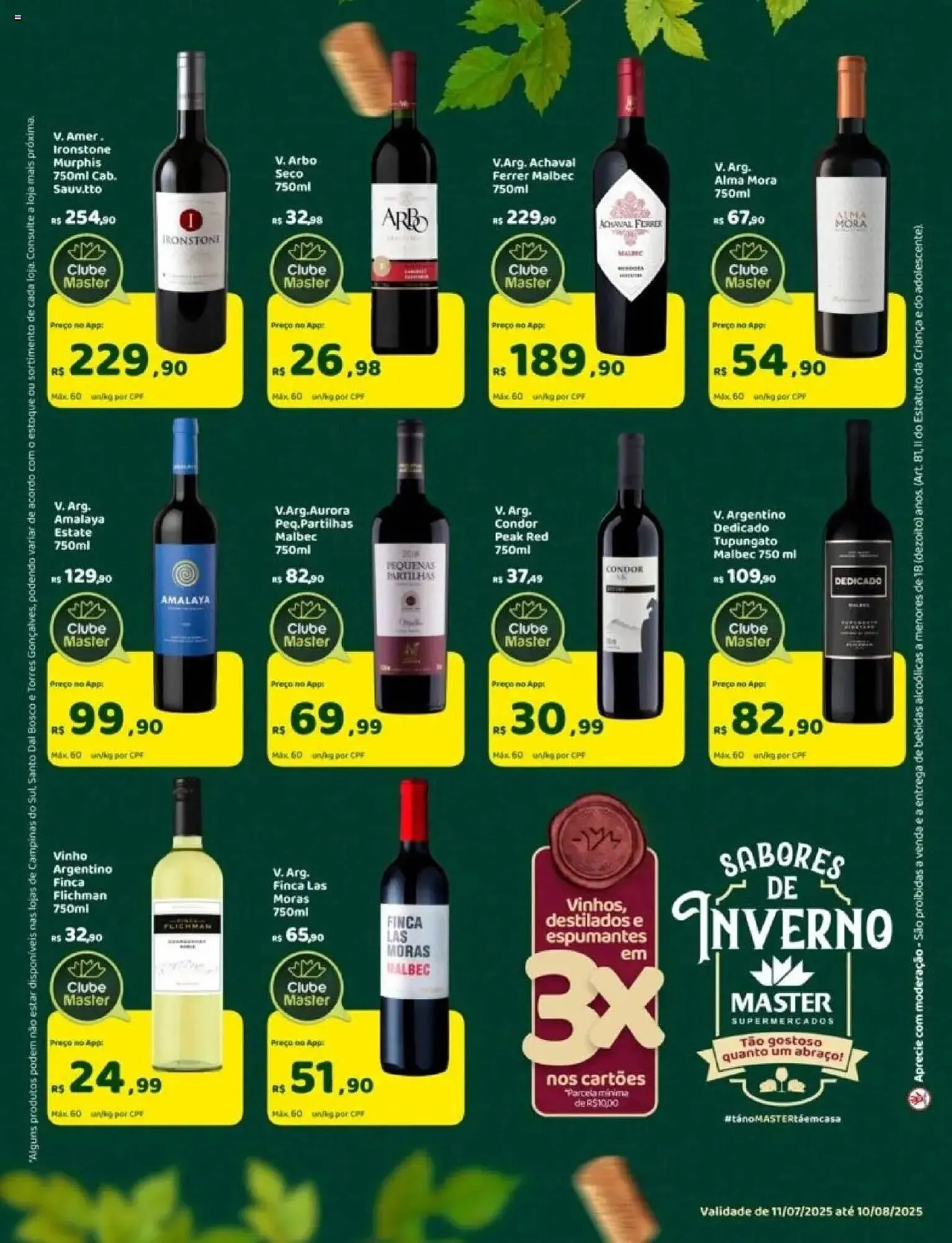 Encarte de Catálogo Master Supermercados 11 de julho até 11 de agosto 2025 - Pagina 5