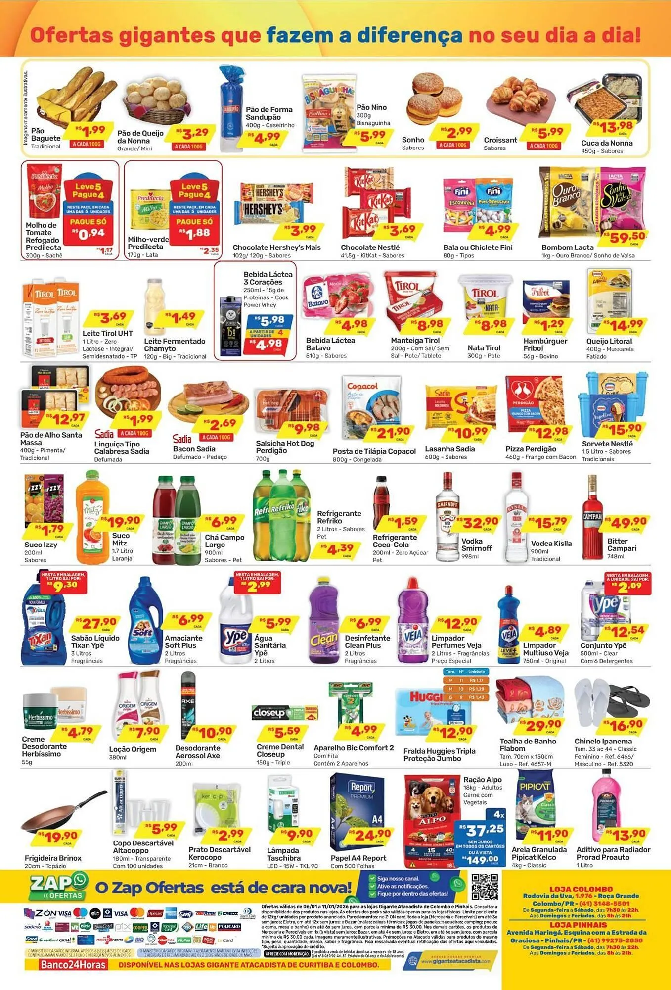 Encarte de Encarte Gigante Atacadista 6 de janeiro até 11 de janeiro 2026 - Pagina 2